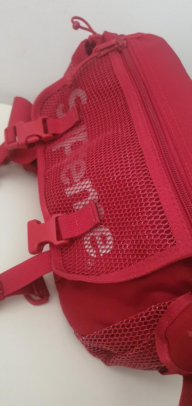 SS20 Supreme Waist Bag Dark Red