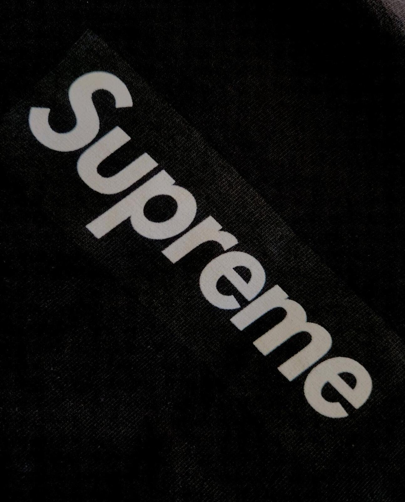 FW20 Supreme Box Logo L/S Tee Black Size M