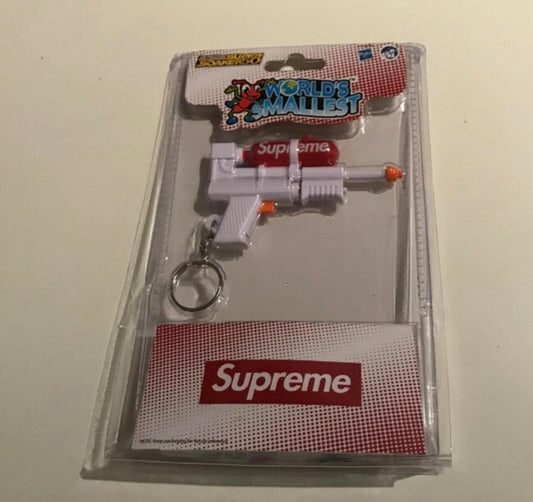 SS19 Supreme mini super soaker 50 Worlds Smallest llavero Nuevo Y Sin Abrir