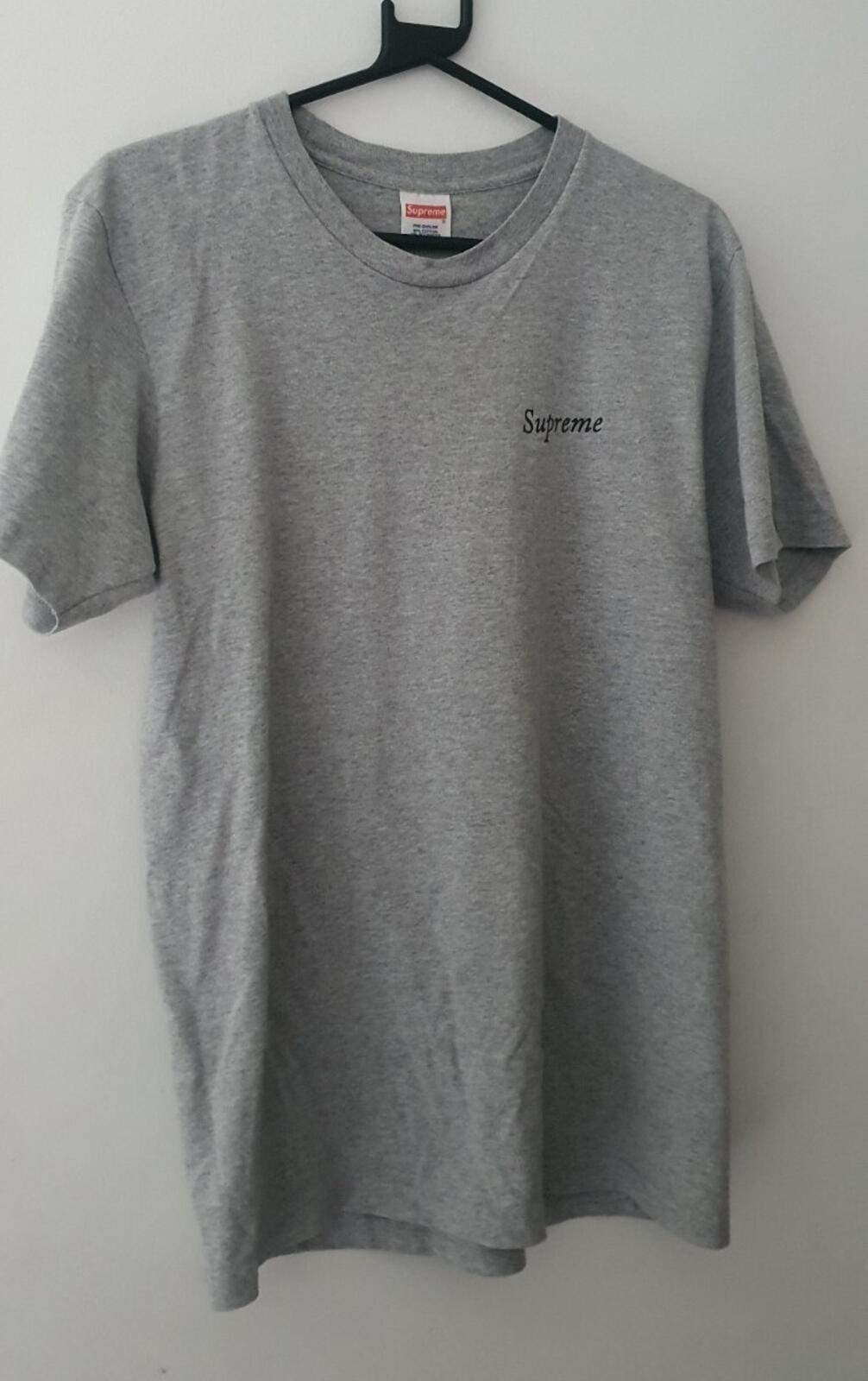 SS15 Supreme Bacchanal tee Grey T-shirt size medium M Rare