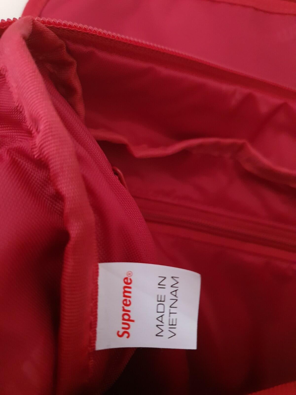 SS20 Supreme Waist Bag Dark Red