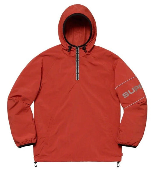 SS19 Supreme Nylon Ripstop Hooded Pullover M chaqueta mediana Resistente al agua óxido