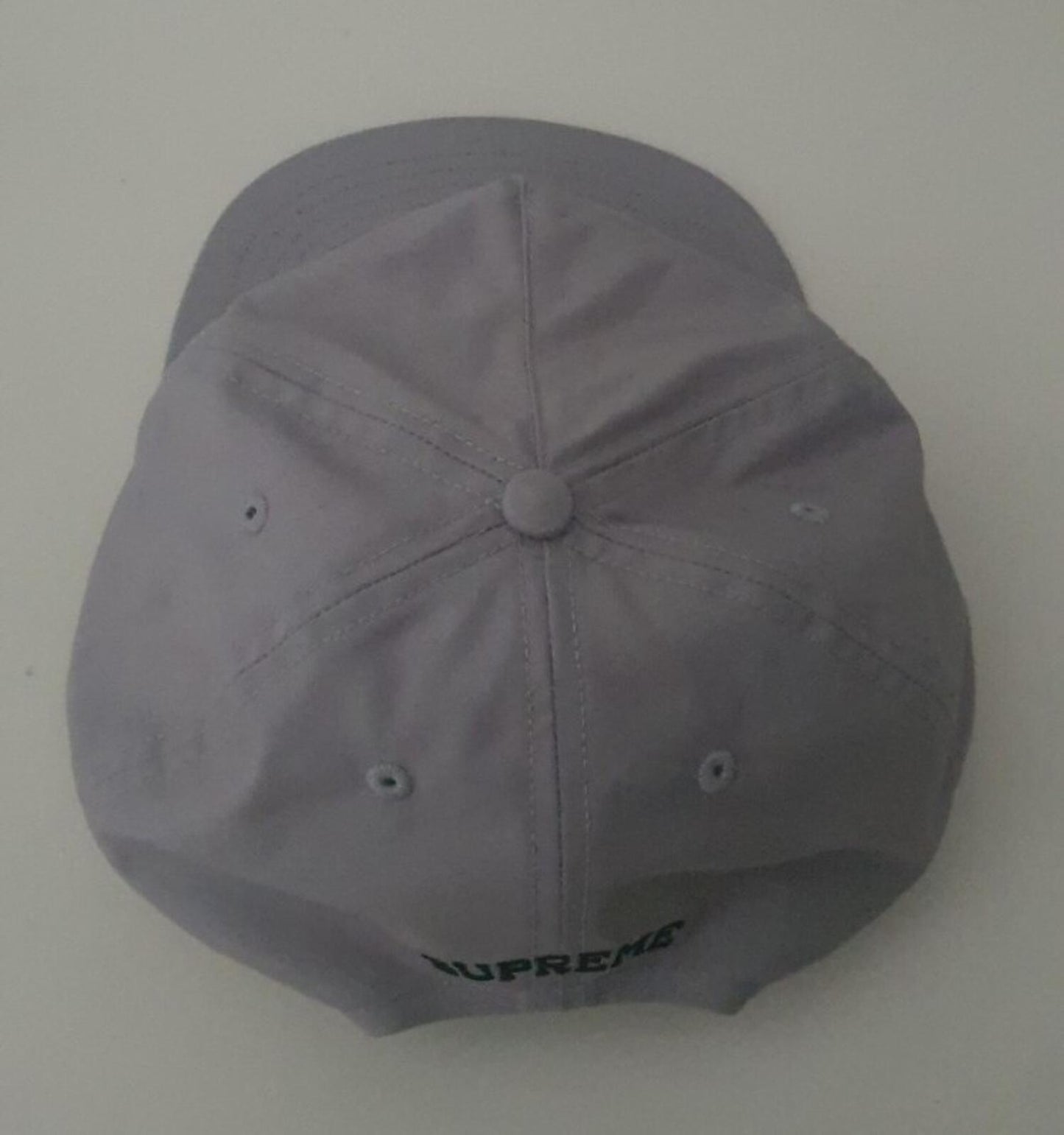 SS21 Supreme x Kaws Chalk Logo 5-panel Grey Hat Water Resistant Cap