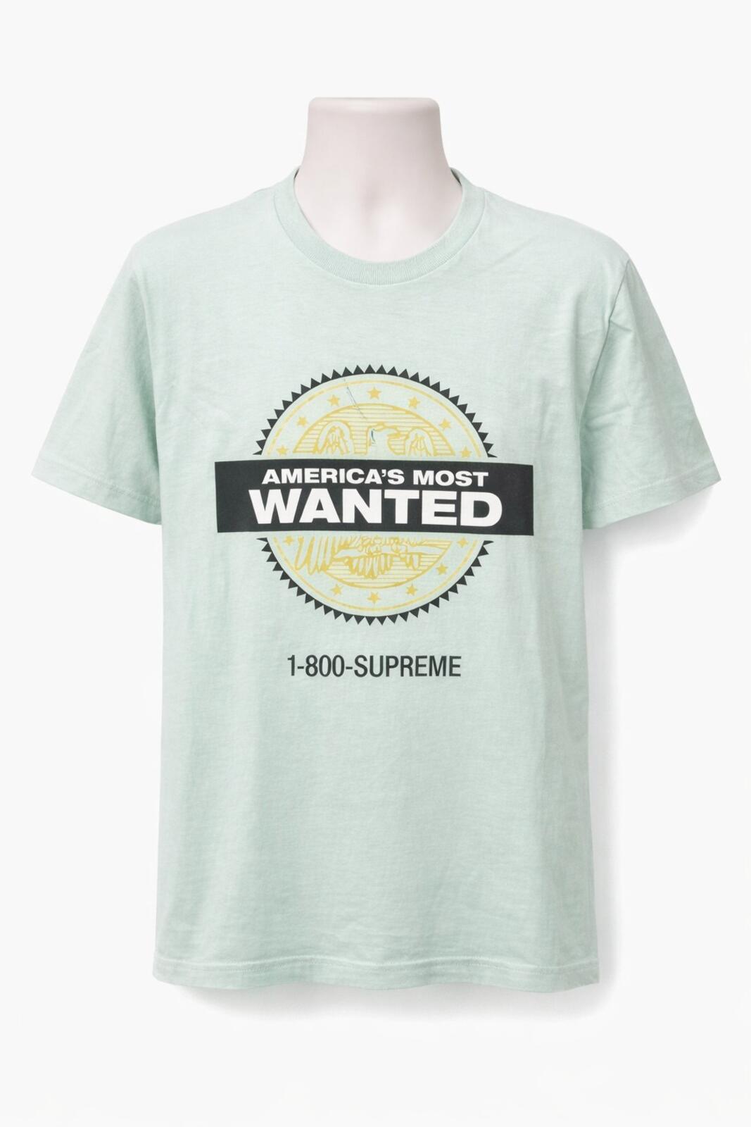 FW14 SUPREME Most Wanted Tee Size M