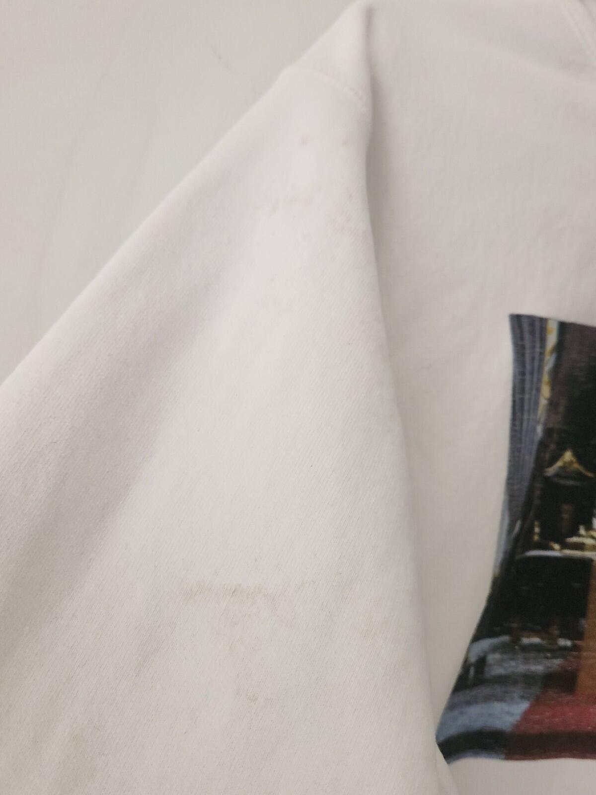 FW17 Supreme x Scarface Friend Kapuzenpullover Weiß Größe L