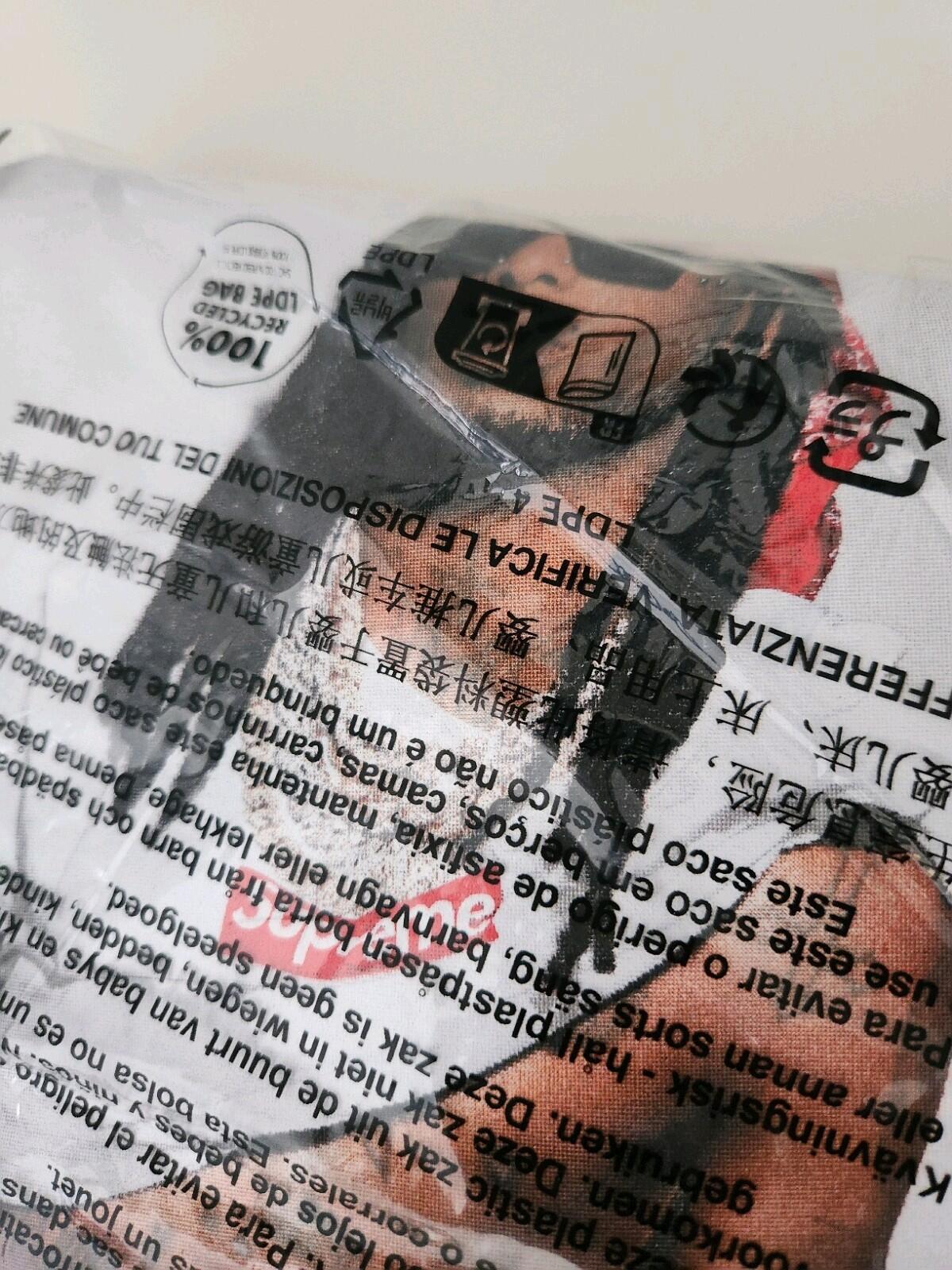 FW25 Supreme Playboy Carti Photo Tee White Size XXL