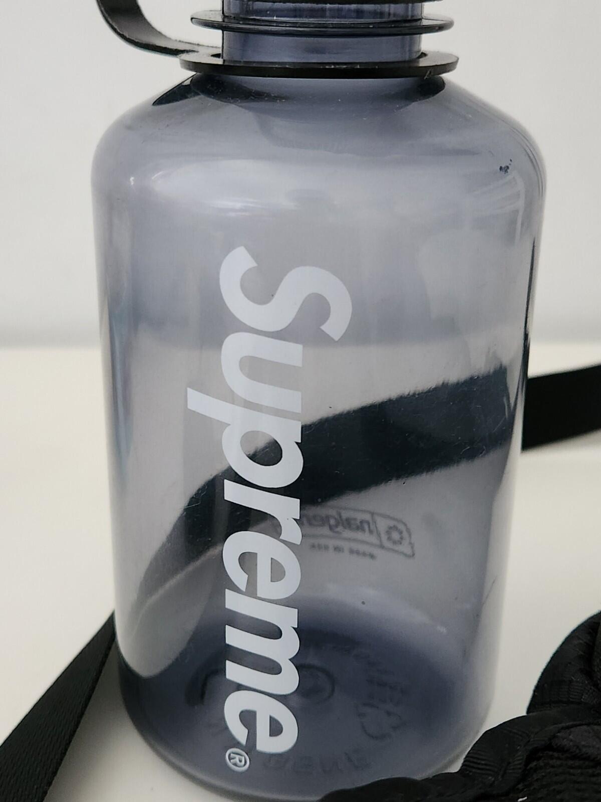 SS22 Supreme Side Bag Black Water Resistant