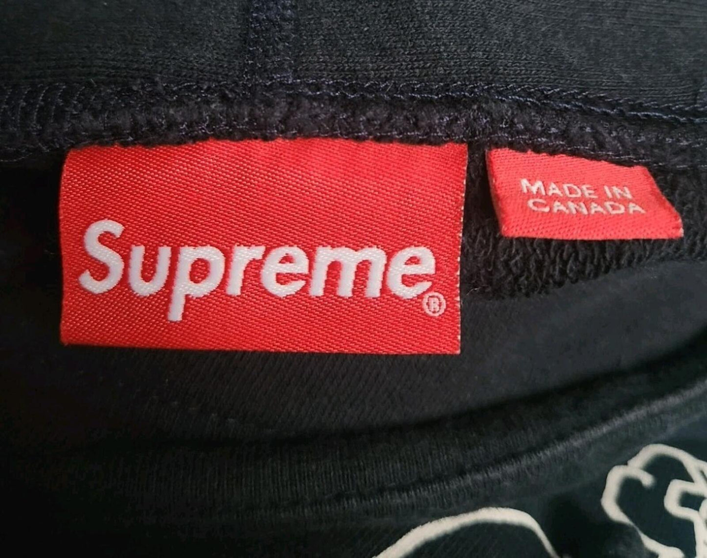 SS15 Supreme x Daniel Johnston hooded sweatshirt size M medium Vintage 2014 Navy