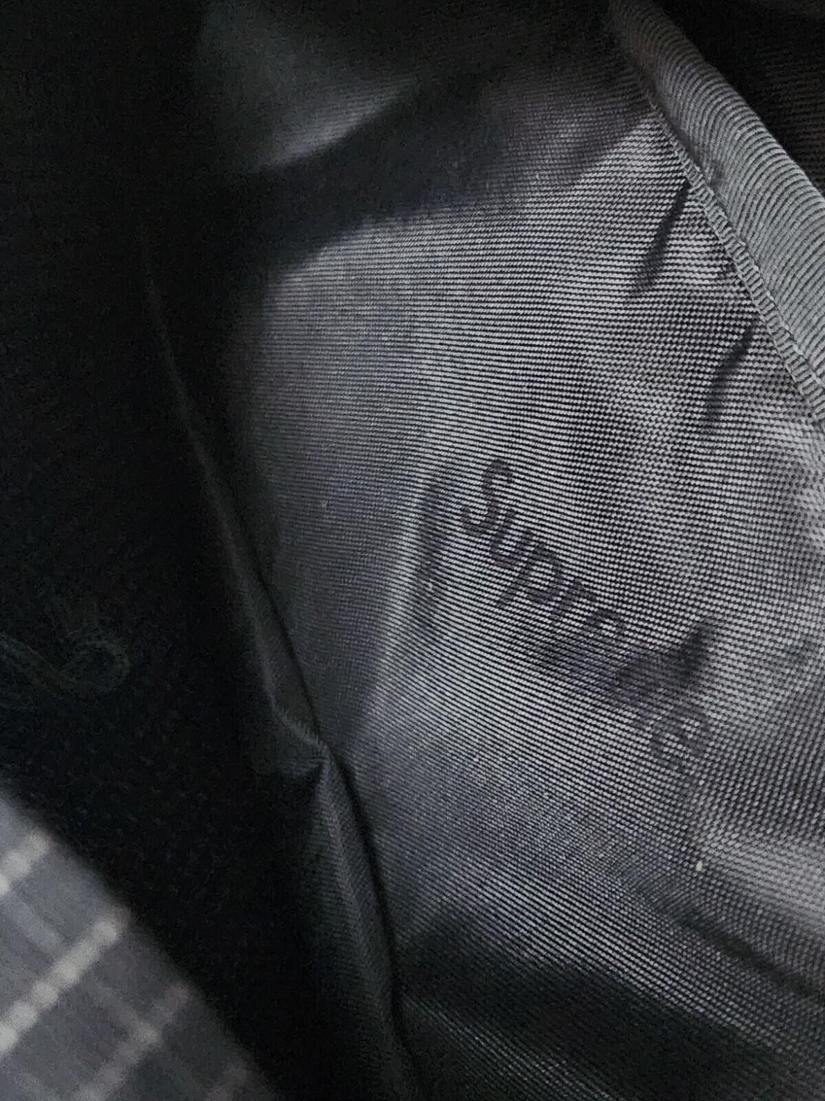 SS24 Supreme waist bag Water resistant Reflective Black Shoulder 3L