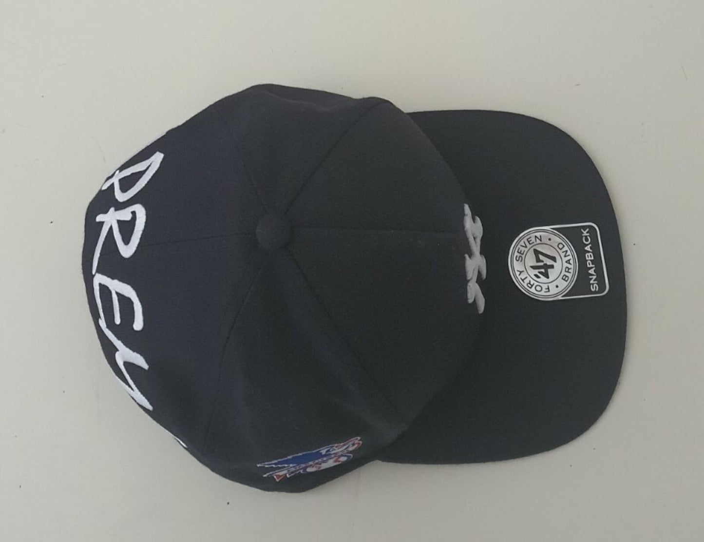SS15 Supreme x Yankees x 47 brand 5-panel Cap Navy