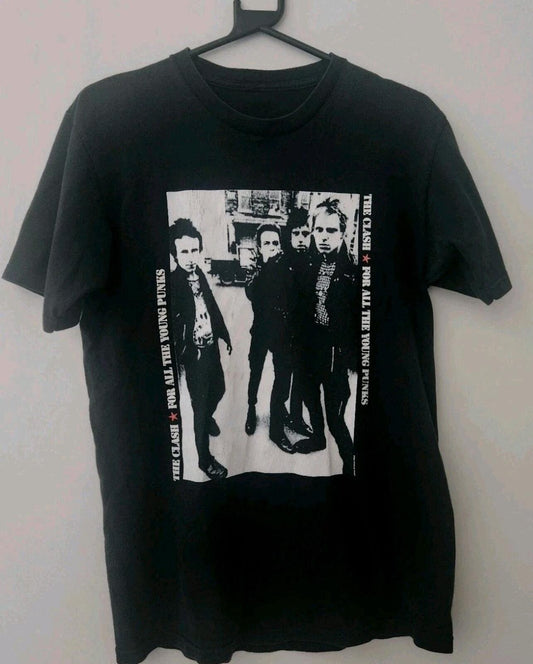 SS10 Supreme x Clash tee Size S Small black T-shirt vintage 2010 Very Rare