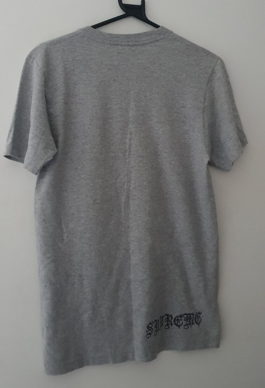 FW13 Supreme Anti Establishment Grey Tee size S Small T-Shirt vintage 2013 Rare