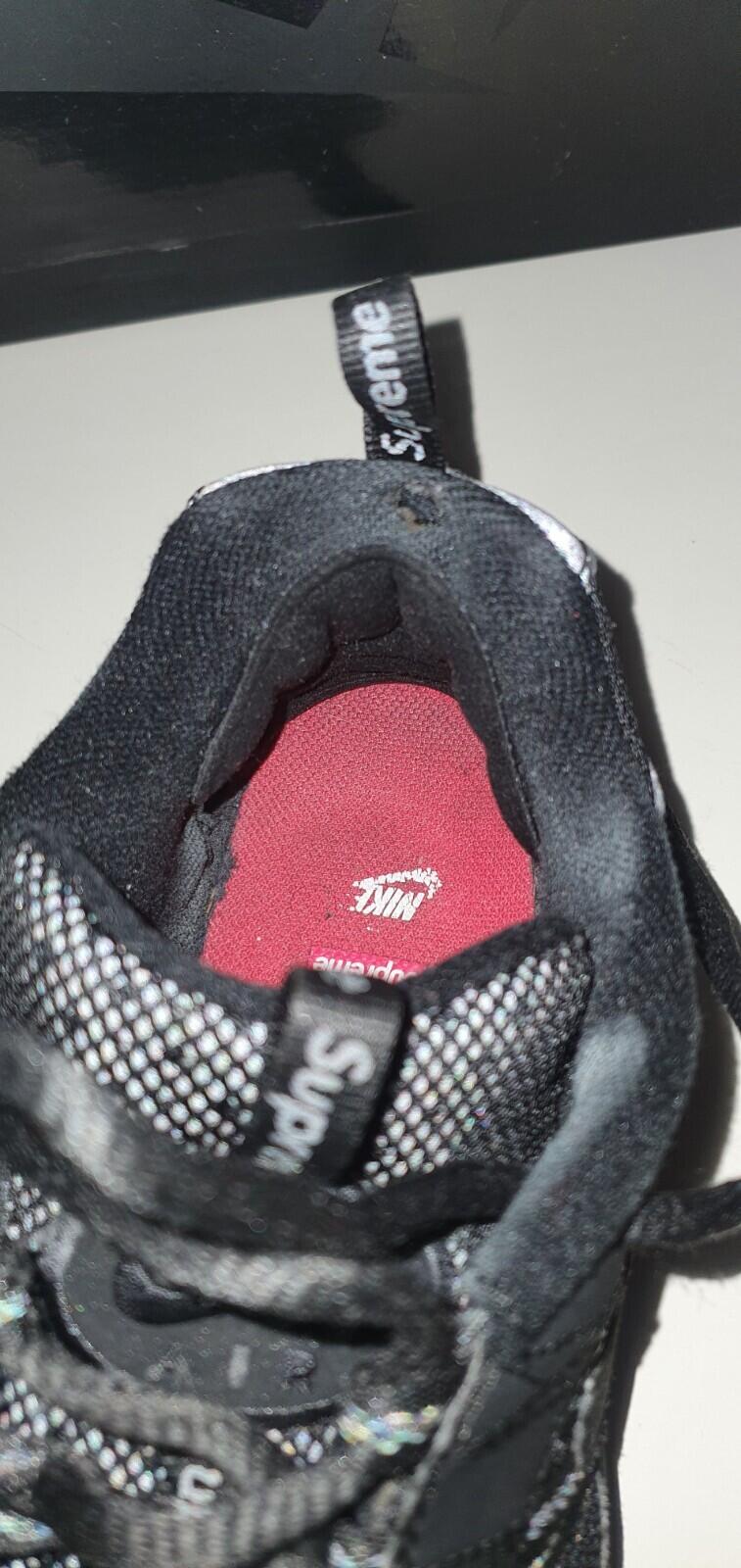 FW17 Supreme x Nike Air Humara '17 Sportschuhe Schwarz Größe US 10 UK 9 EU 44 Los