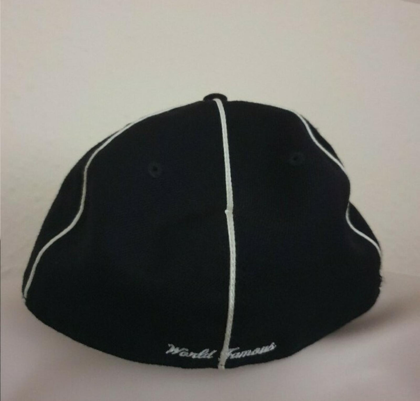 SS17 Supreme New Era 59fifty Piping Box Logo Cap Navy Size 7 1/2