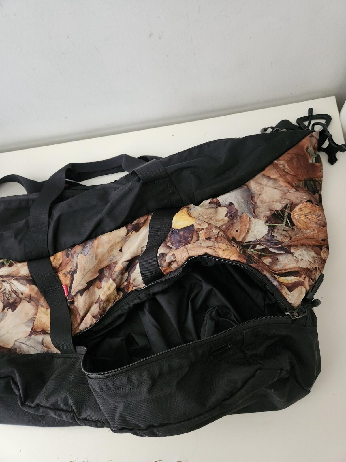 FW16 Supreme x The North Face Apex Duffle Bag Leaves TNF Nylon Duffel
