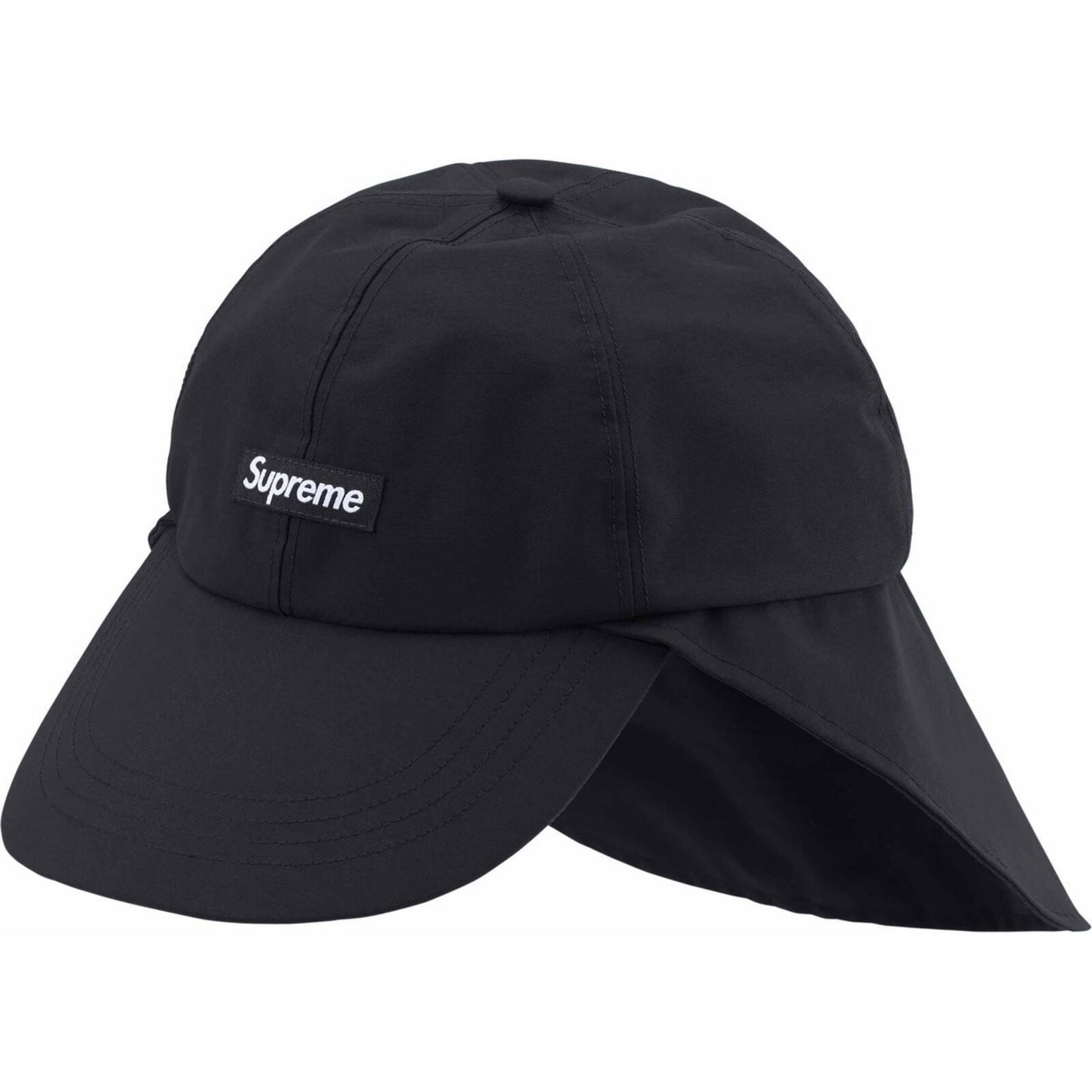 SS24 Supreme GORE-TEX Sunshield Hat Waterproof Breathable Black Cap Size S/M New