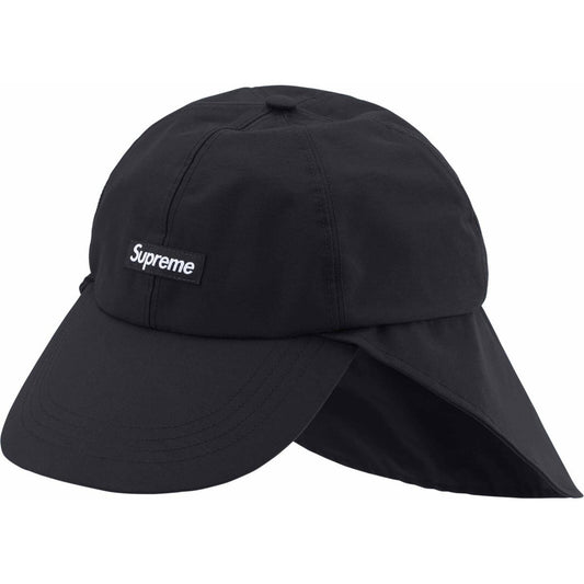 SS24 Supreme GORE-TEX Sunshield Hat Wasserdicht Atmungsaktiv Schwarze Kappe Größe S/M Neu