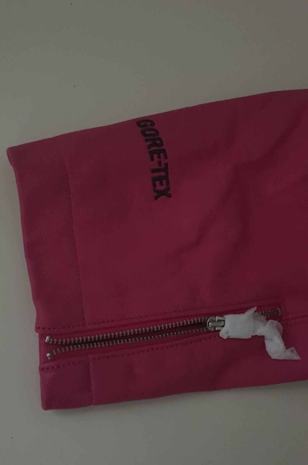 SS22 Supreme GORE-TEX leather jacket RRP $768 Size XL Magenta Pink Waterproof