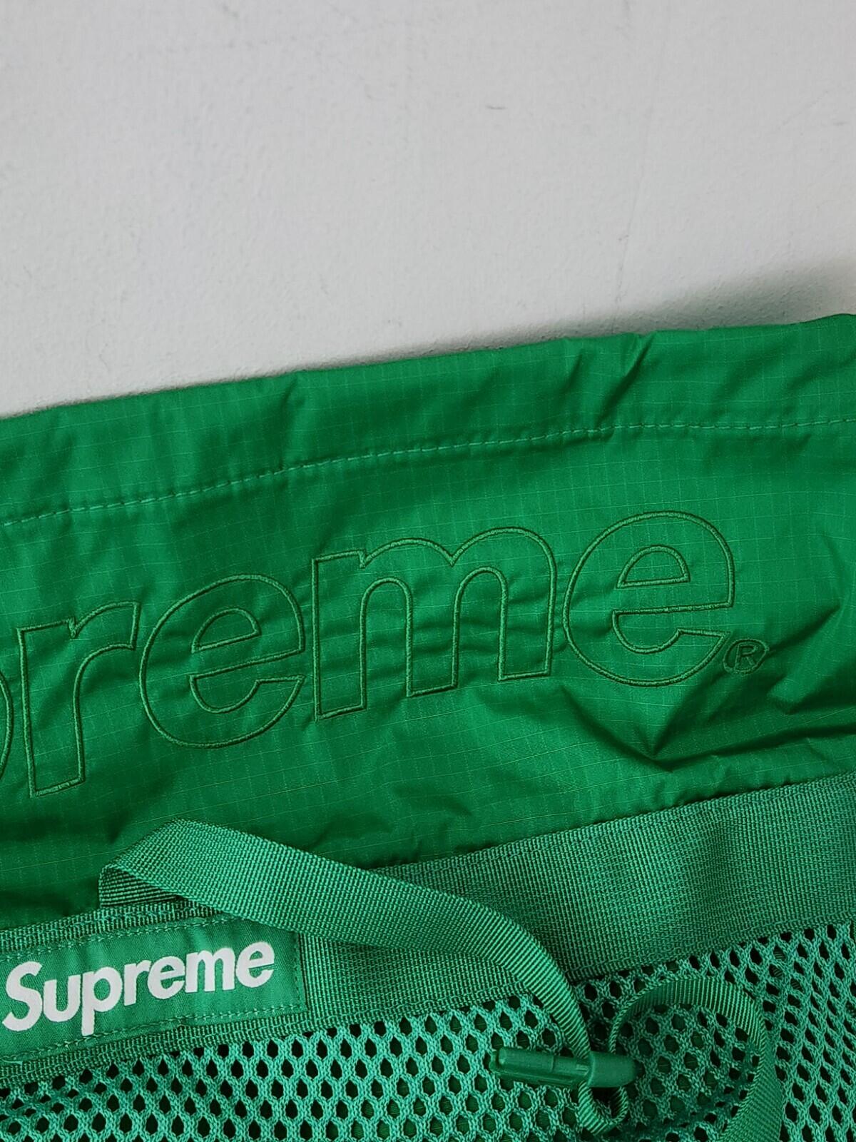 SS23 Supreme Mesh Rucksack Grün Tasche 21L Neu mit Etikett