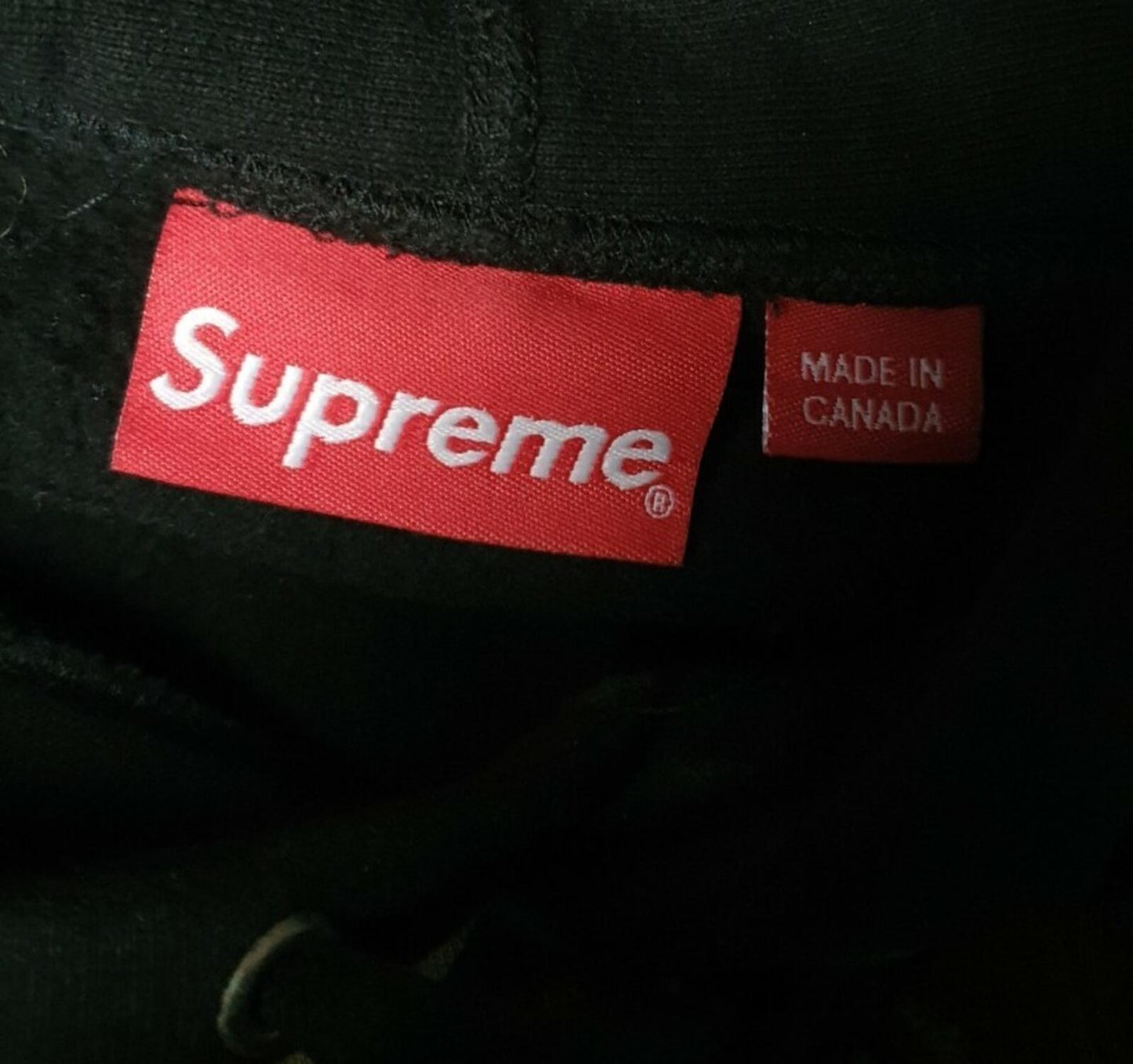 FW15 Supreme E.T Hooded Sweatshirt Black Size M