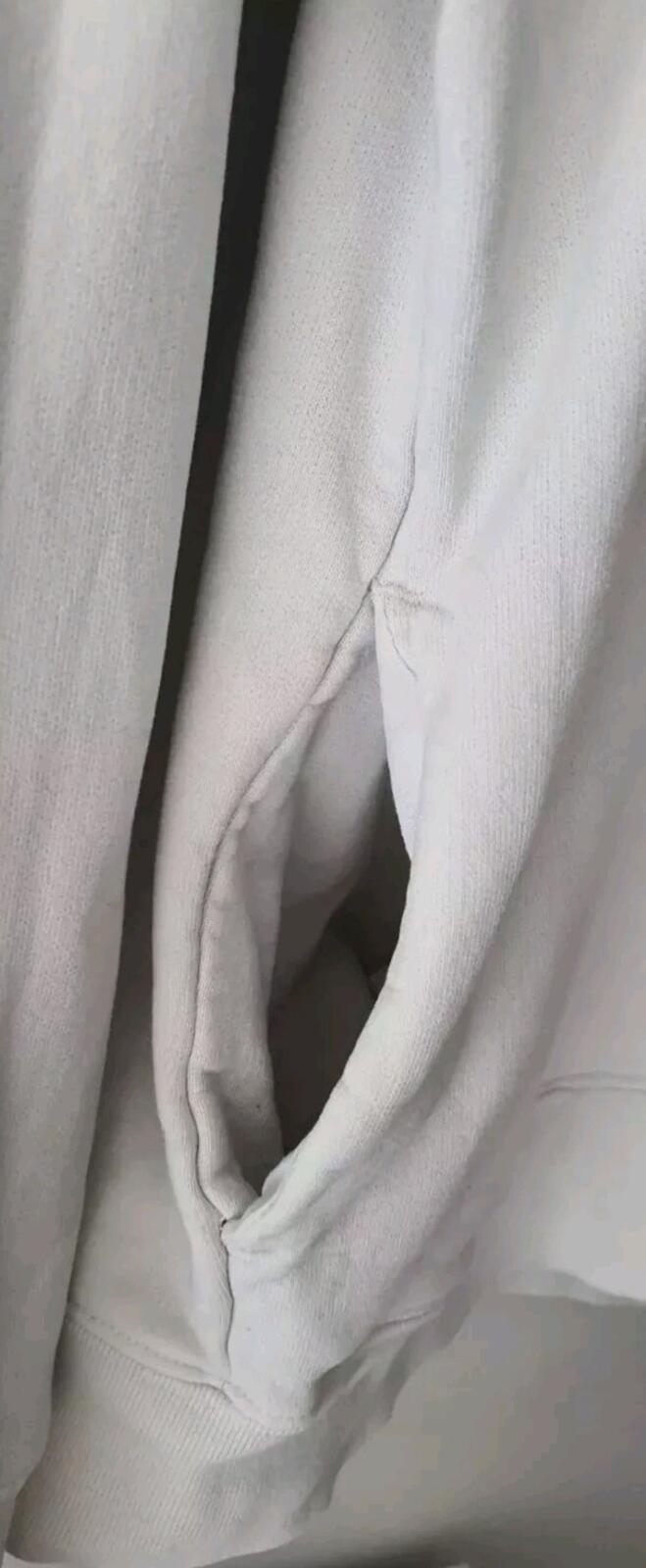 SS16 Supreme Panelled Crewneck size L large white sweatshirt Jumper