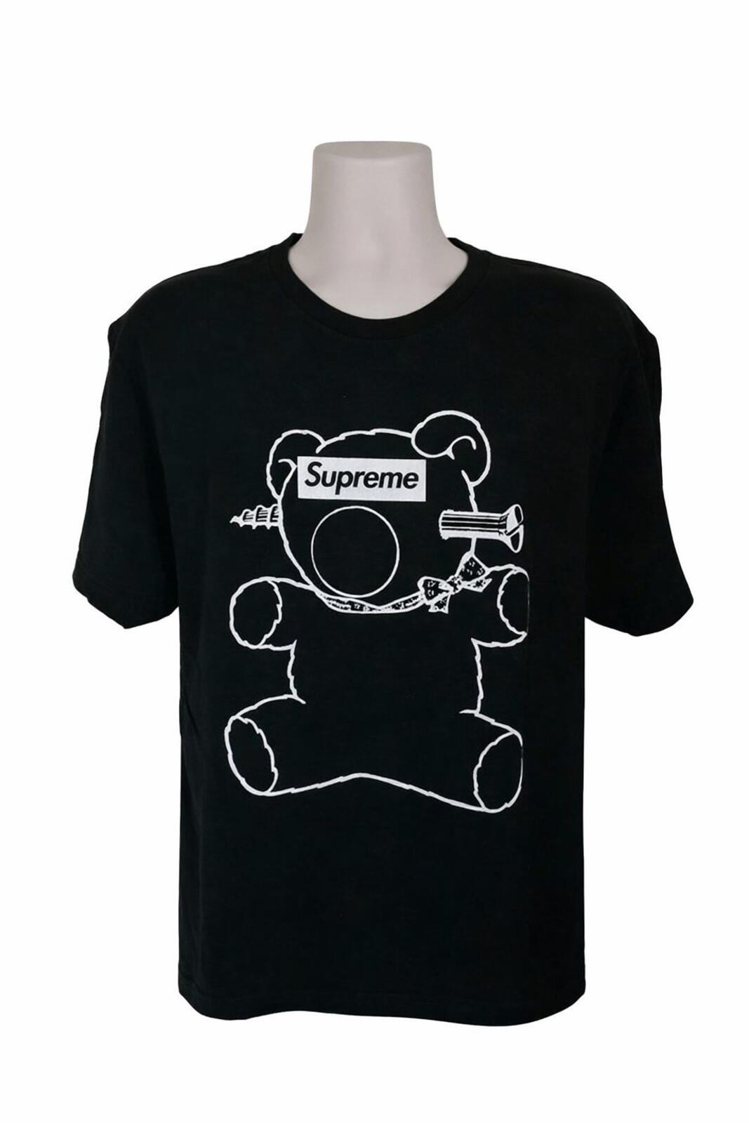 SS15 Supreme x Undercover Teddy Bear Tee Black Size XL