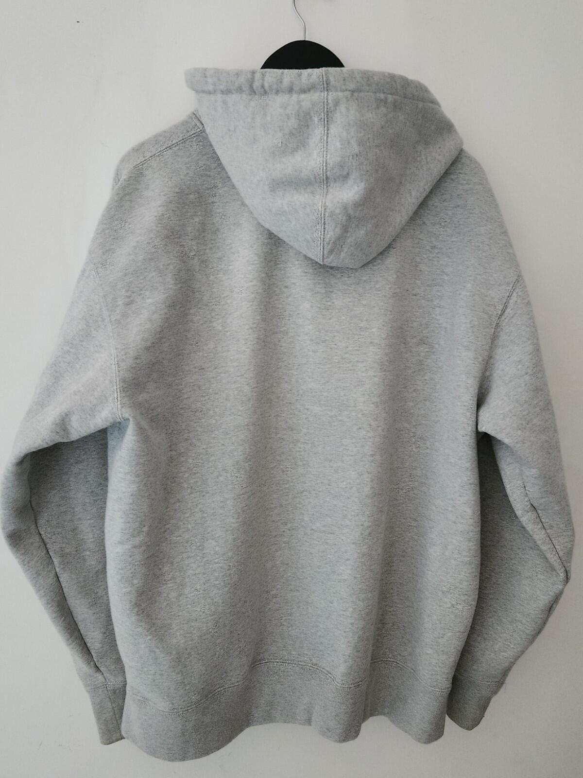 FW22 Supreme Double Hood Facemask Zip Up hooded sweatshirt Size XL hoodie Grey