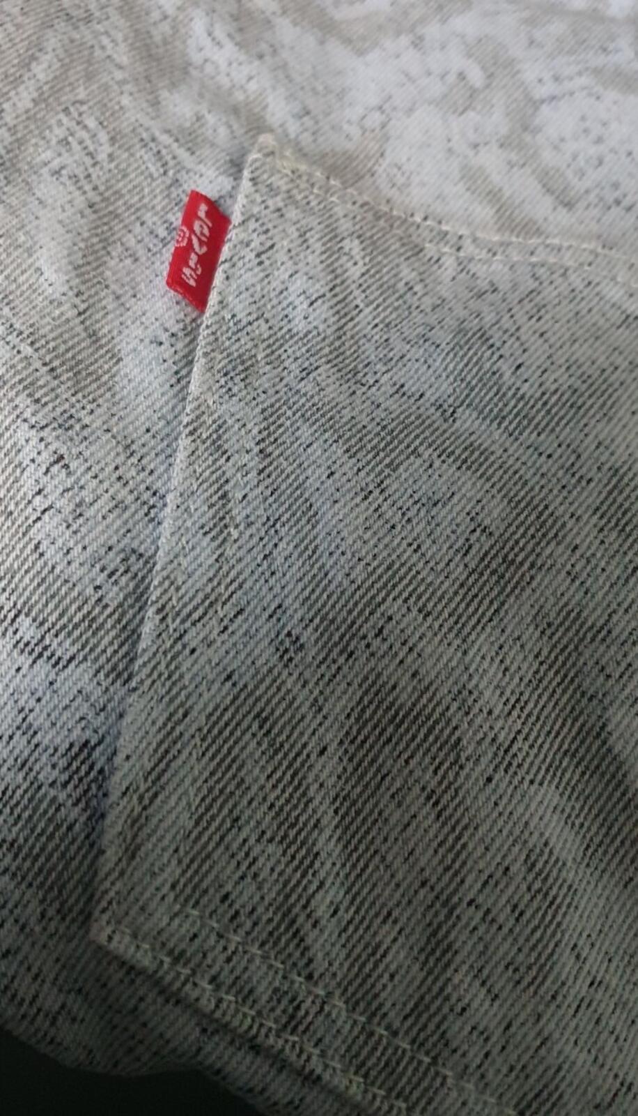 FW17 Supreme x LEVI'S Snakeskin Overalls Latzhose Hellblau Größe M