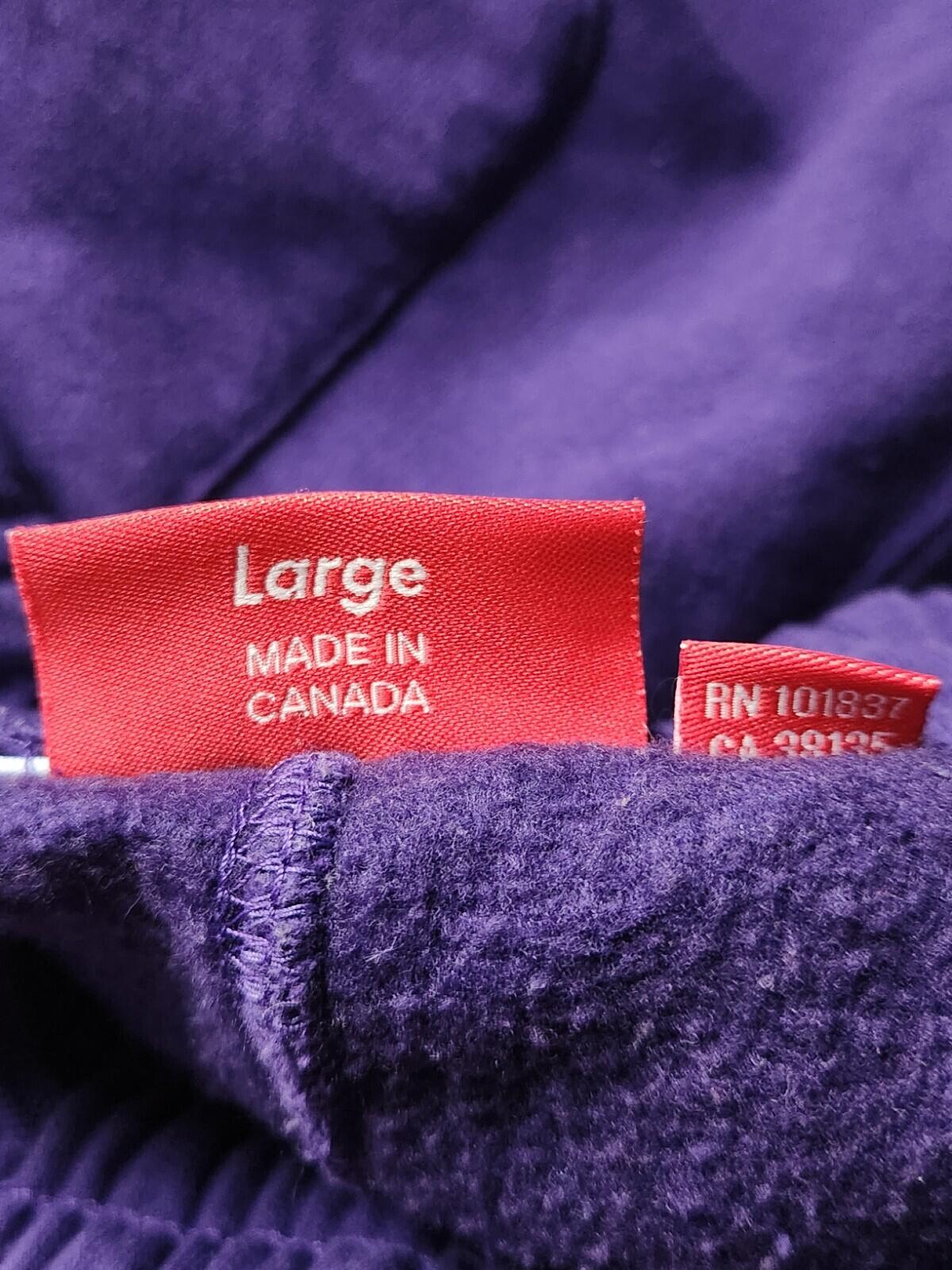 FW22 Supreme Box Cargo Sweatpant Purple Size L