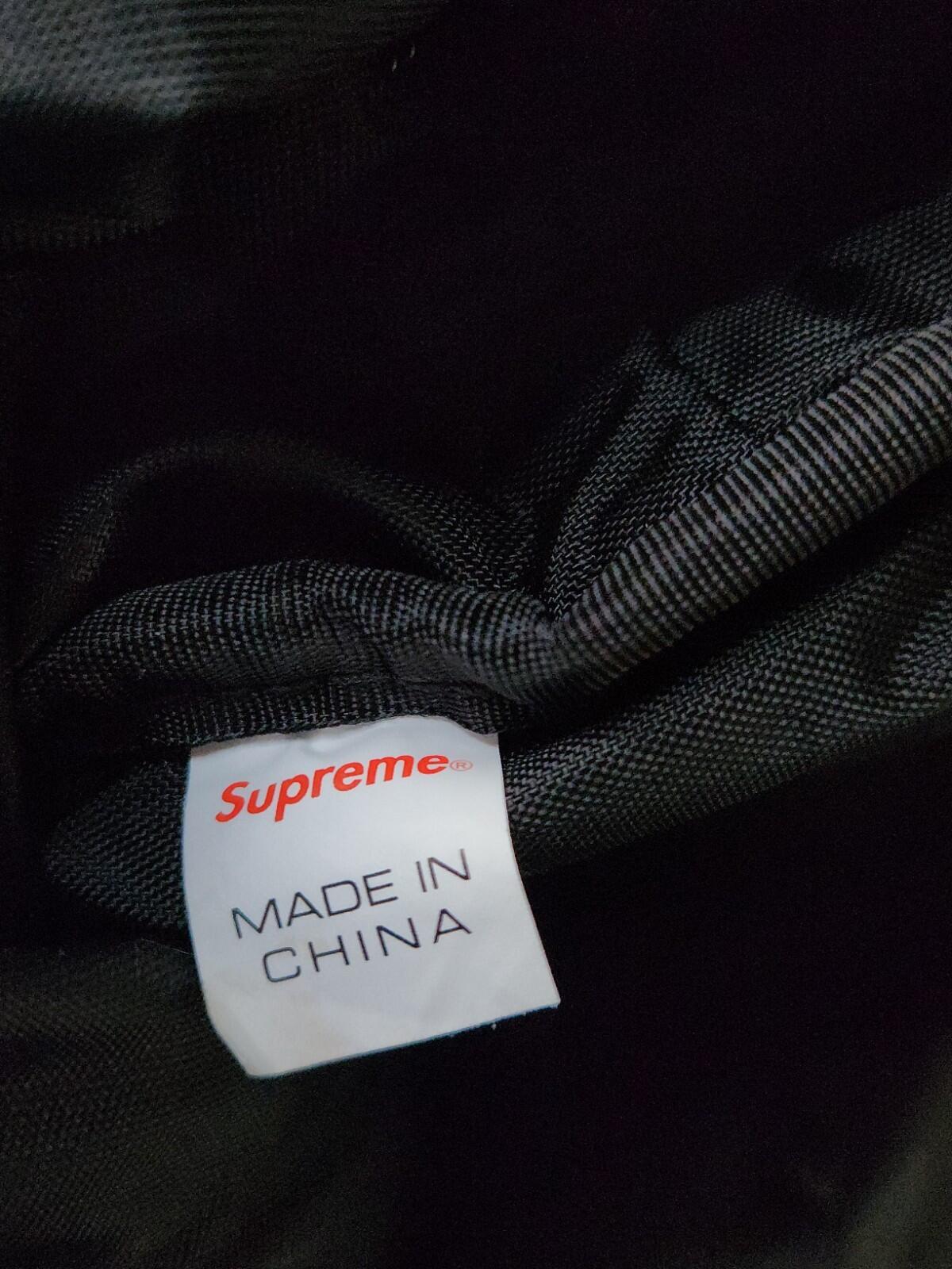 FW18 Supreme Backpack Bag Black Water Resistant