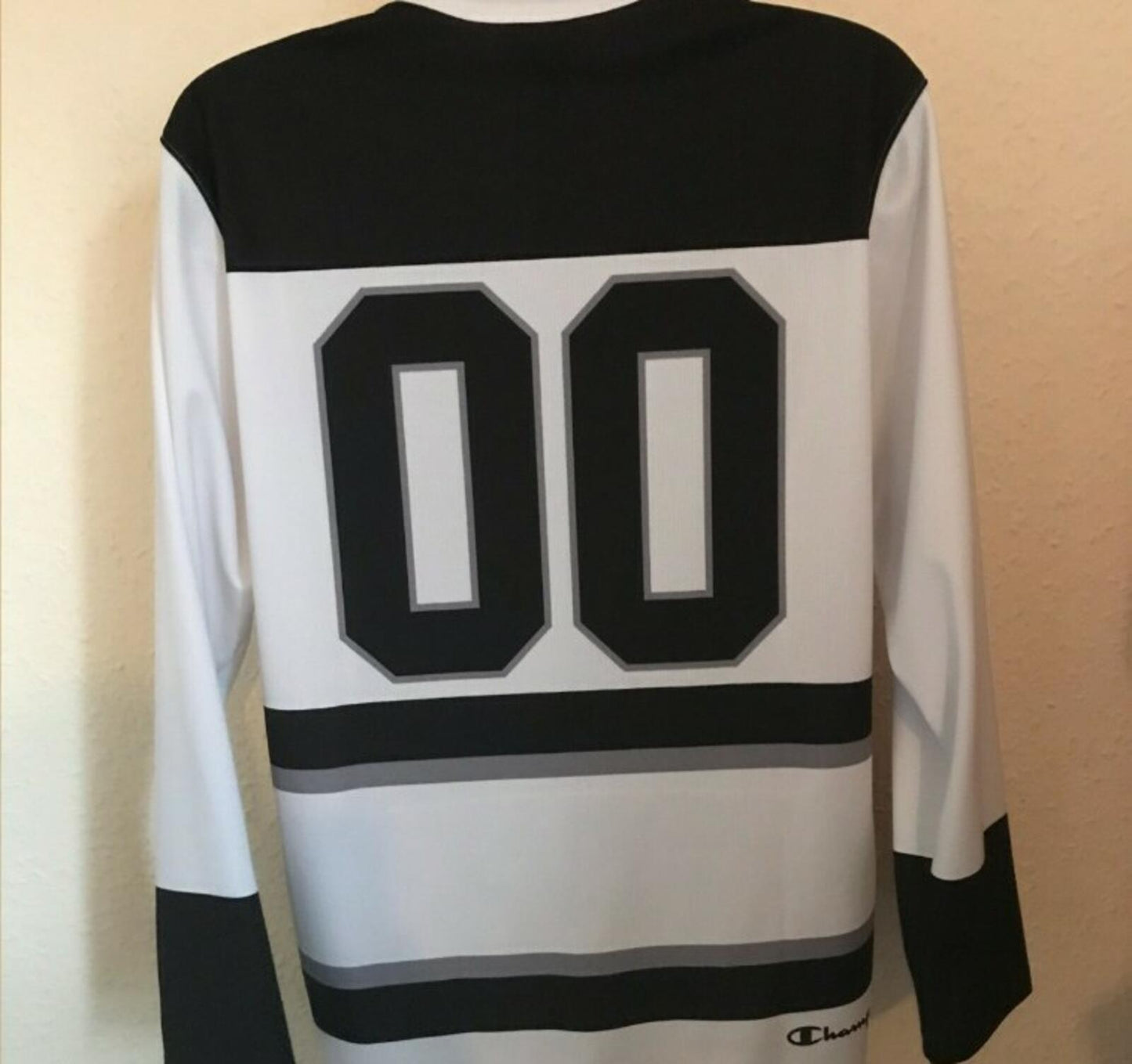 SS14 Supreme x Champion Hockey Top white size L large jersey Rare Vintage 2014