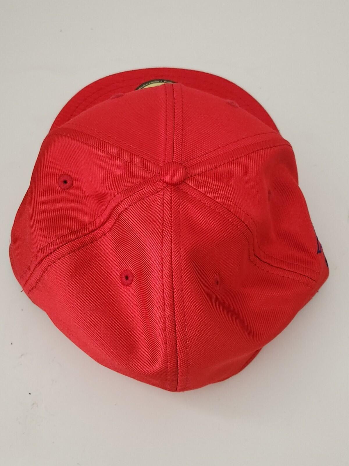 SS16 Supreme Dazzle Box Logo New Era Red Fitted cap hat size 7 3/8