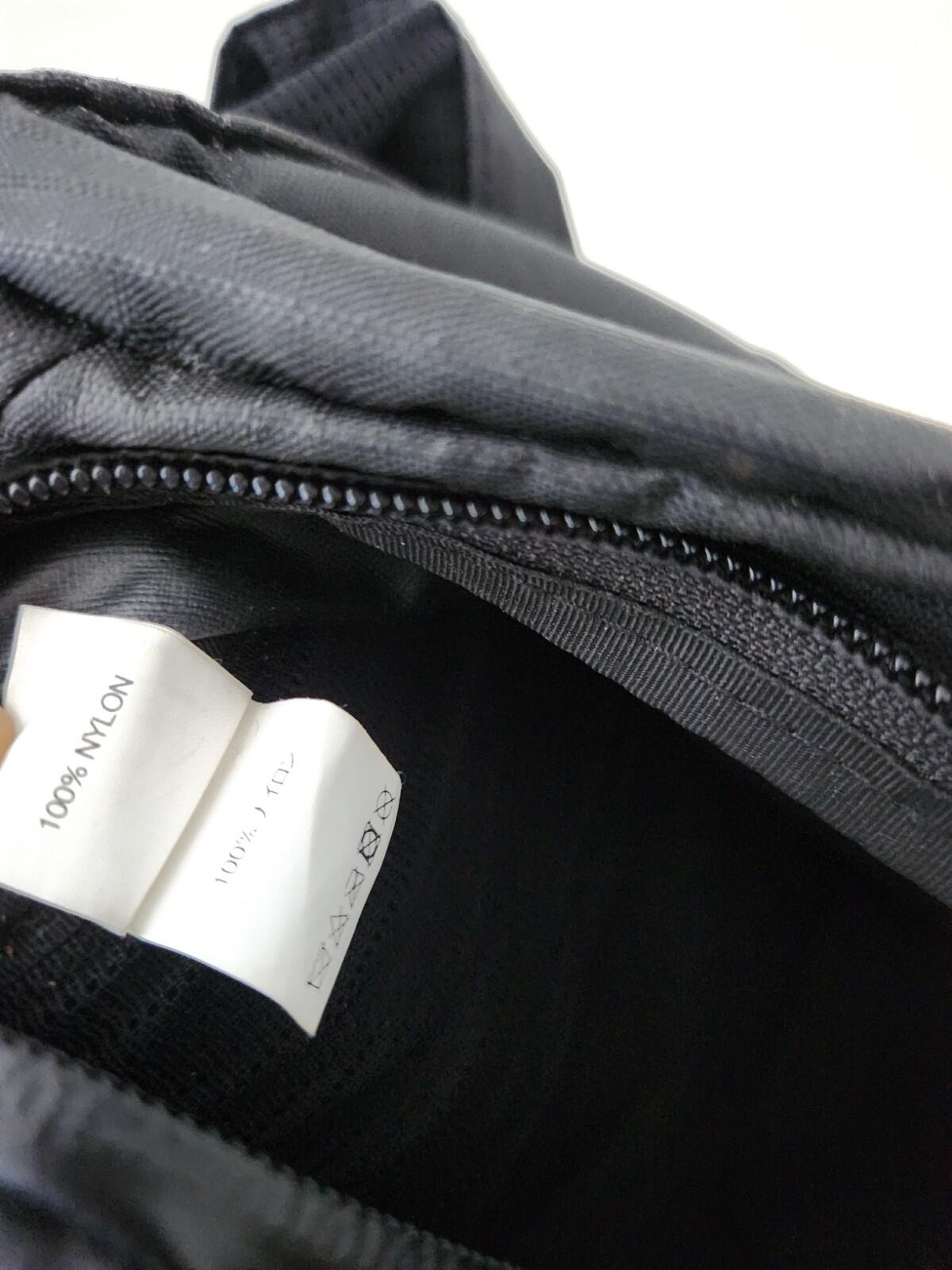 SS21 Supreme Sling Bag Black Water Resistant Shoulder Waist Nylon Ripstop