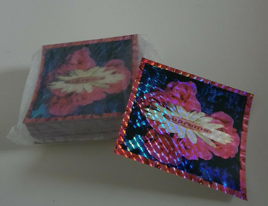 100 FW17 Supreme Bloom Aufkleber (1x Ziegel)