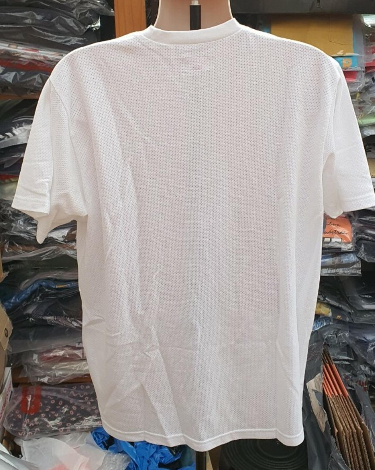 SS20 Supreme Cotton Mesh Gradient Logo Top Tee White Size XL