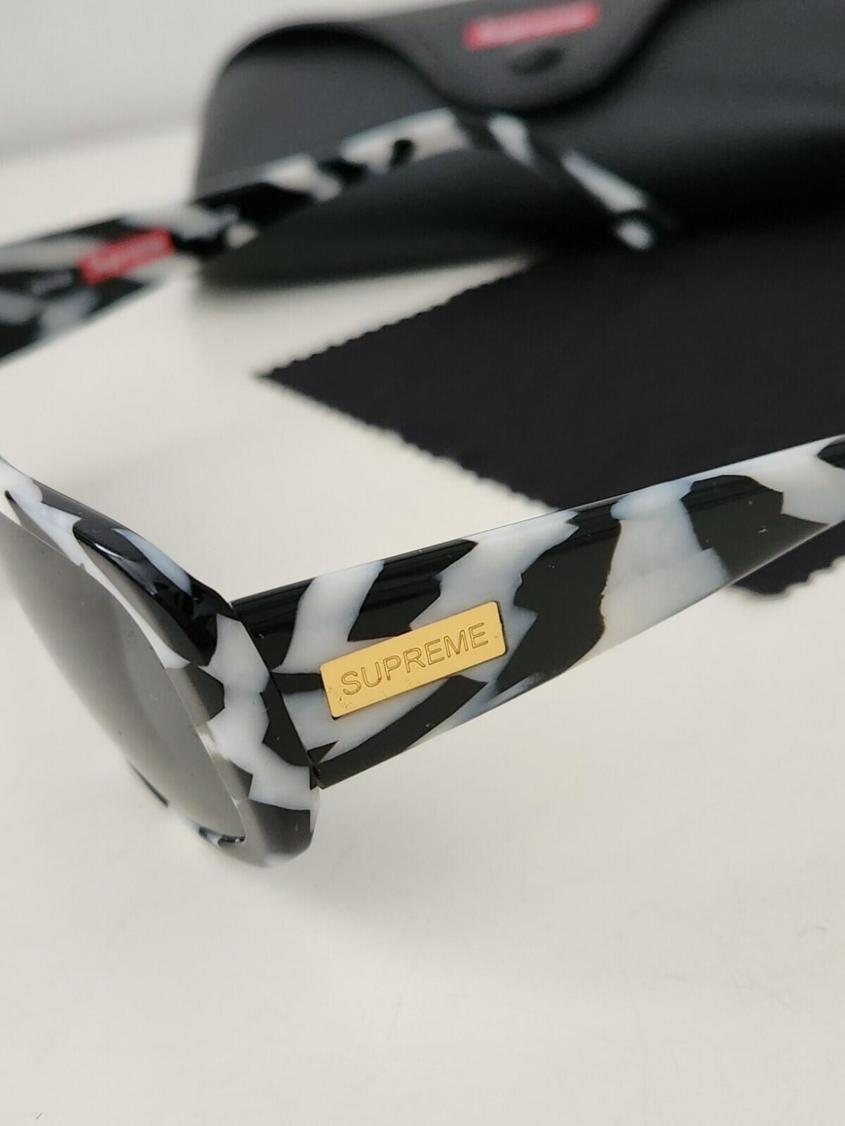 SS20 Supreme Royce Sunglasses Zebra