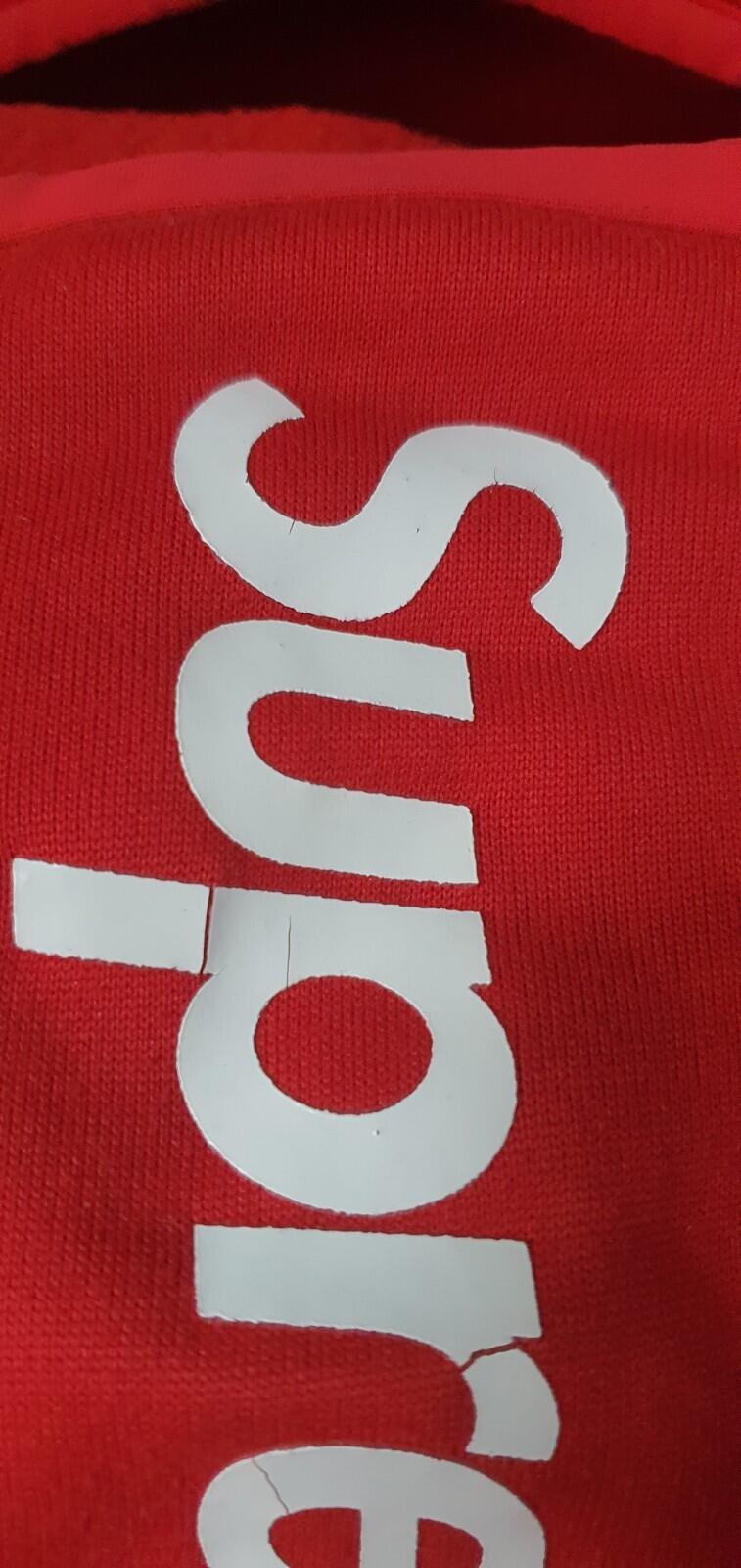FW17 Supreme Polartec Deep Pile Balaclava red fleece beanie