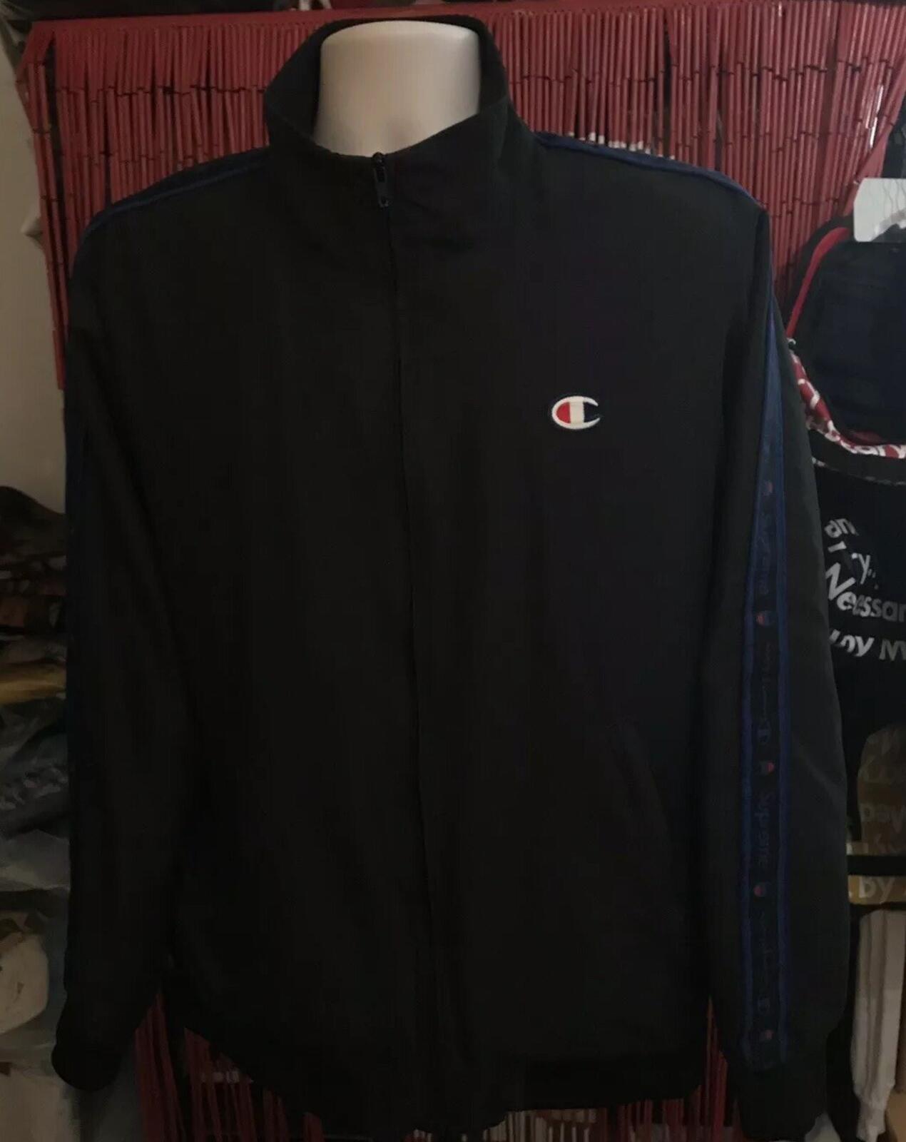 FW14 Supreme x Champion black track jacket Size L Large