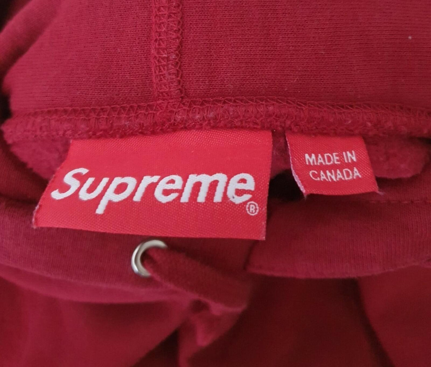 SS17 Supreme Michael Jackson hooded sweatshirt cardinal M medium hoodie red MJ