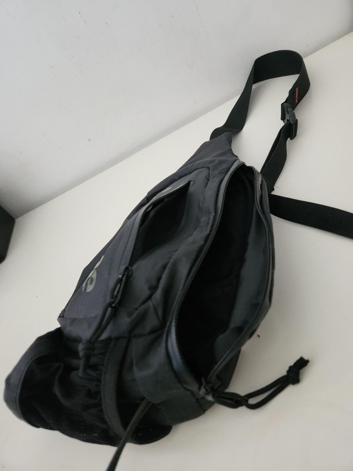 SS21 Supreme Sling Bag Black Water Resistant Shoulder Waist Nylon Ripstop