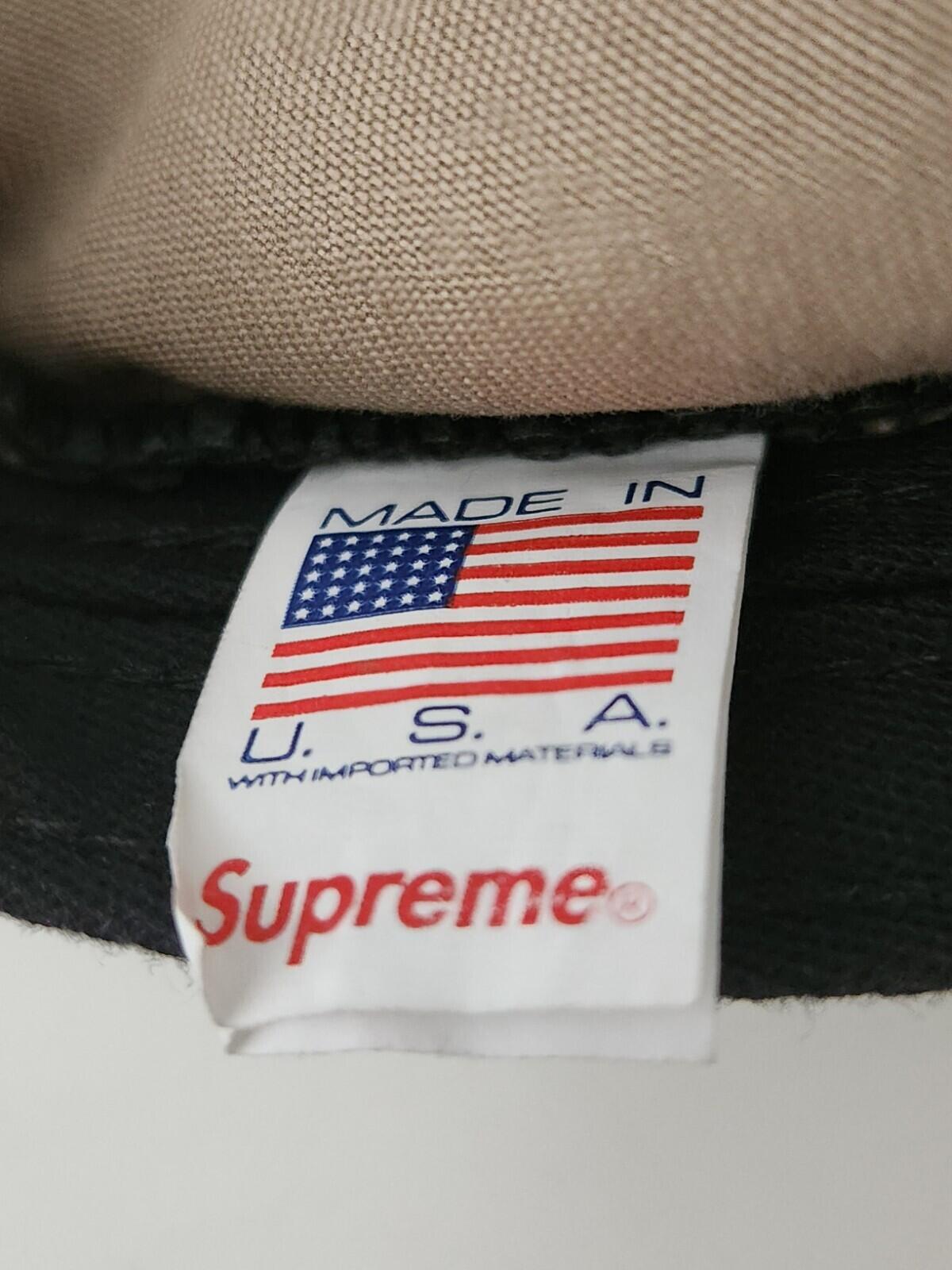SS23 Supreme Gonz Poems Camp Cap Khaki Hat box logo Mark Gonzales