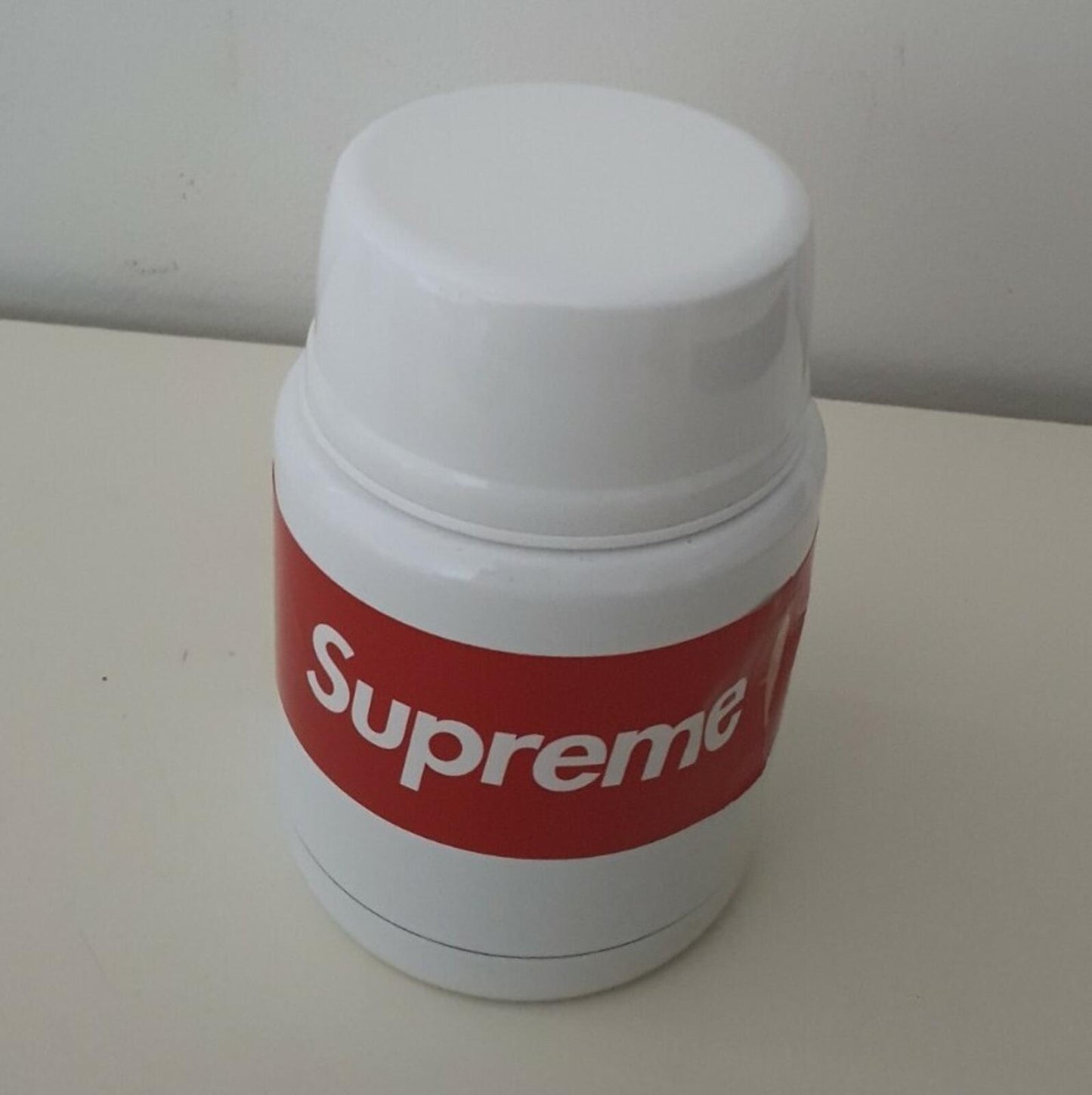 FW18 Supreme Thermos Stainless King Food Jar and Spoon white box logo