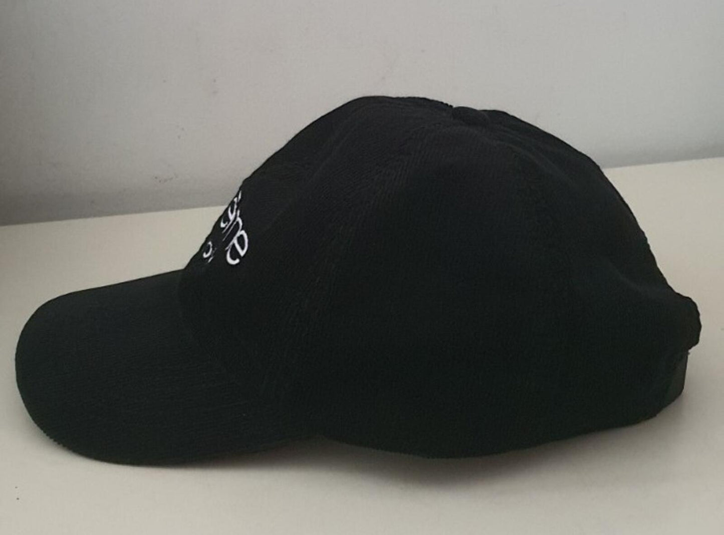 FW21 Supreme GORETEX corduroy Classic Logo 6-panel black water resistant hat Cap