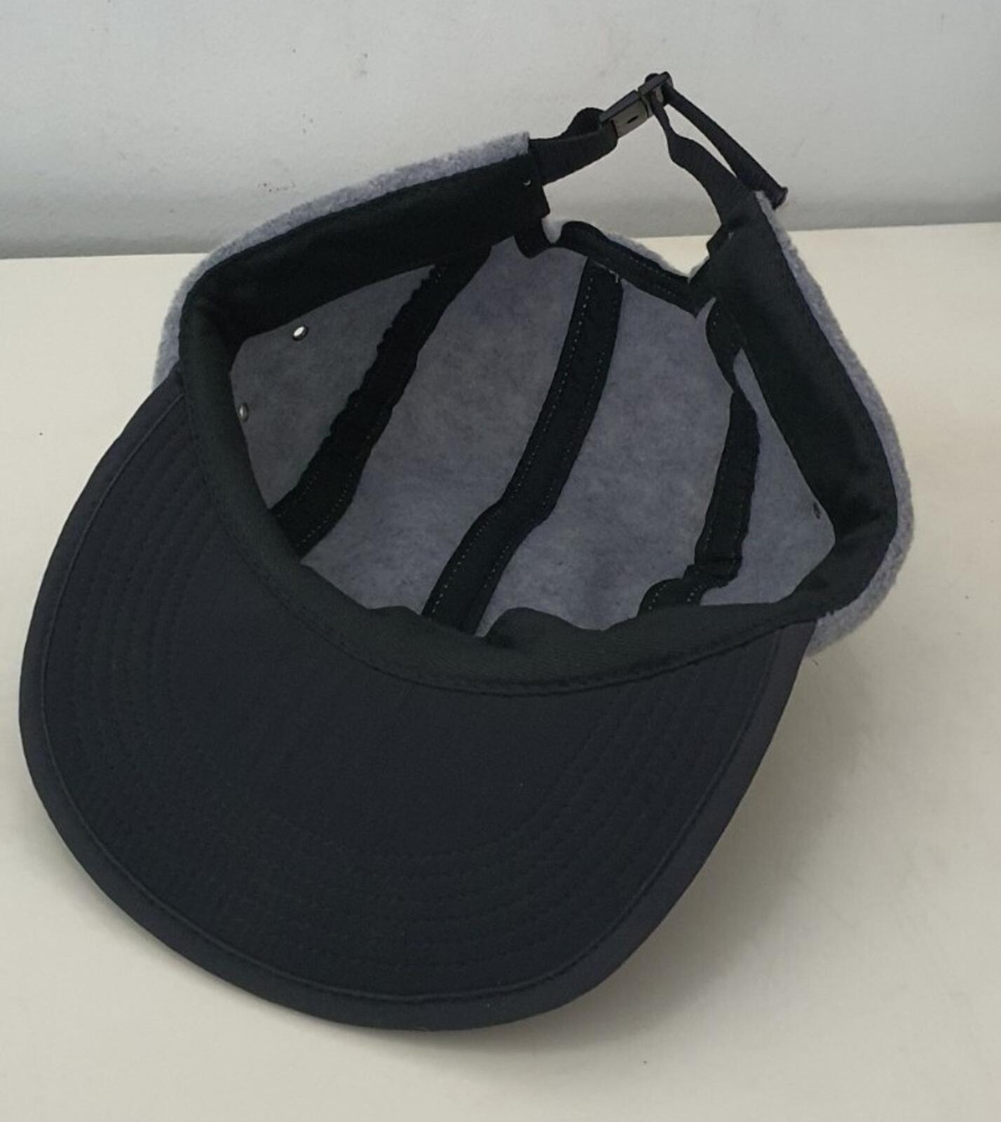 FW11 Supreme Polar Fleece Soft Bill Camp Cap grey Hat vintage 2011 polartec Rare