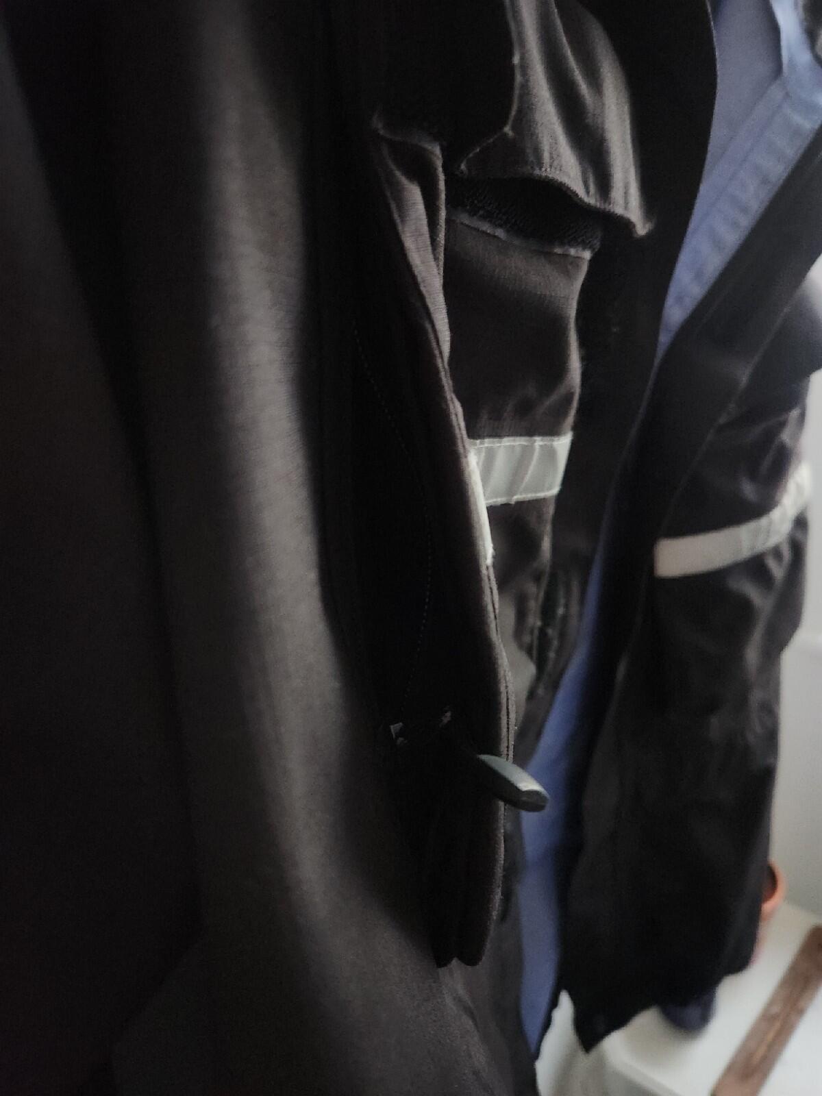 FW14 Supreme Hi Vis Taped Seam Jacket Black Waterproof Breathable Vintage Coat