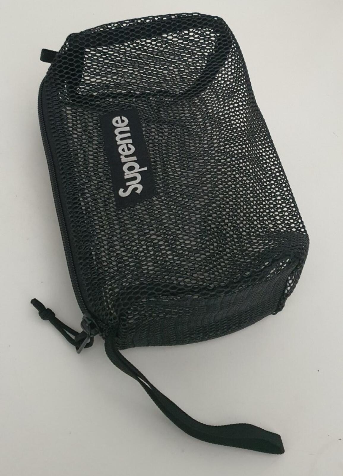 SS20 Supreme utility pouch black bag