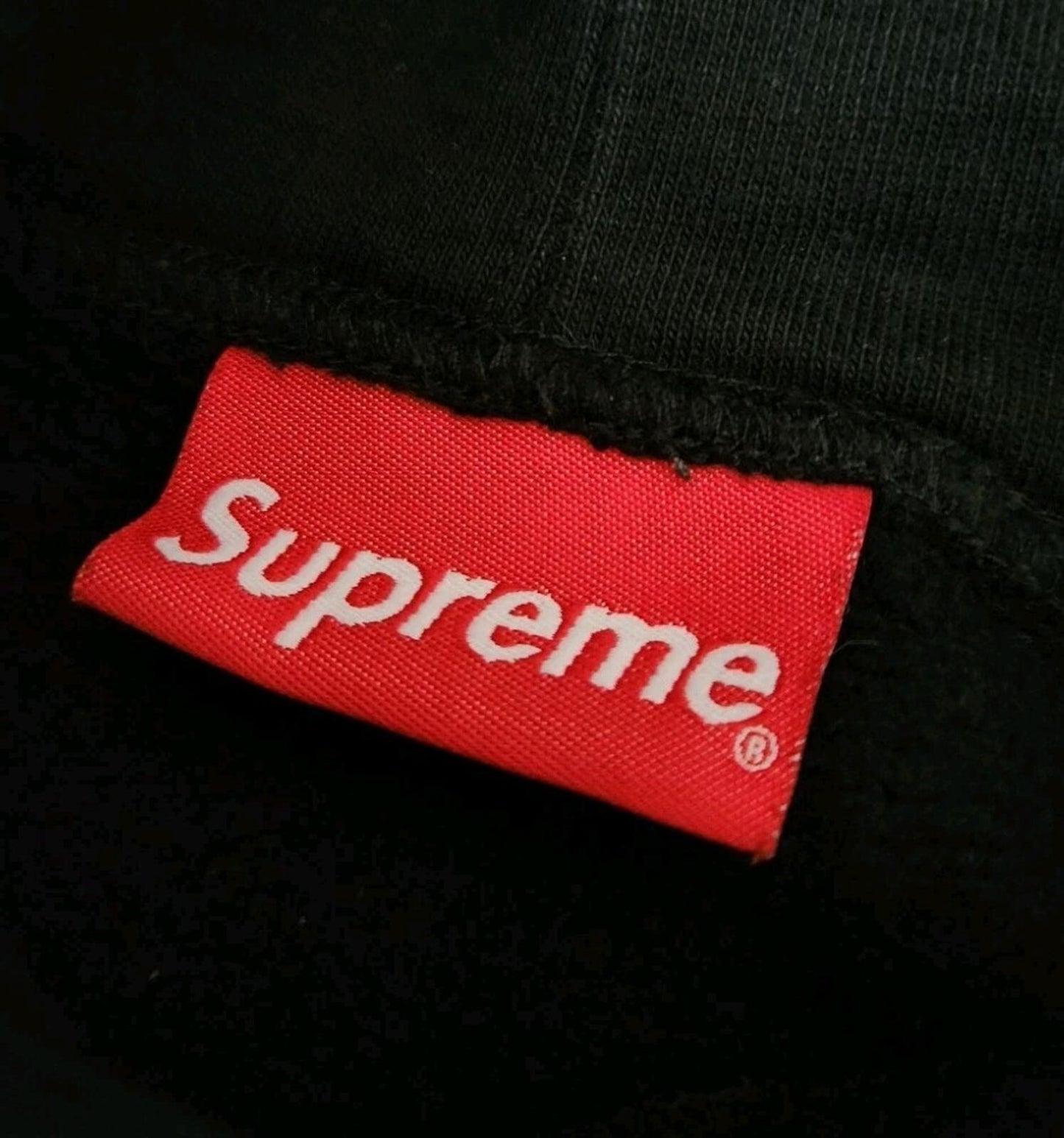 FW21 Supreme Reflective Hooded Sweatshirt Black hoodie size M medium