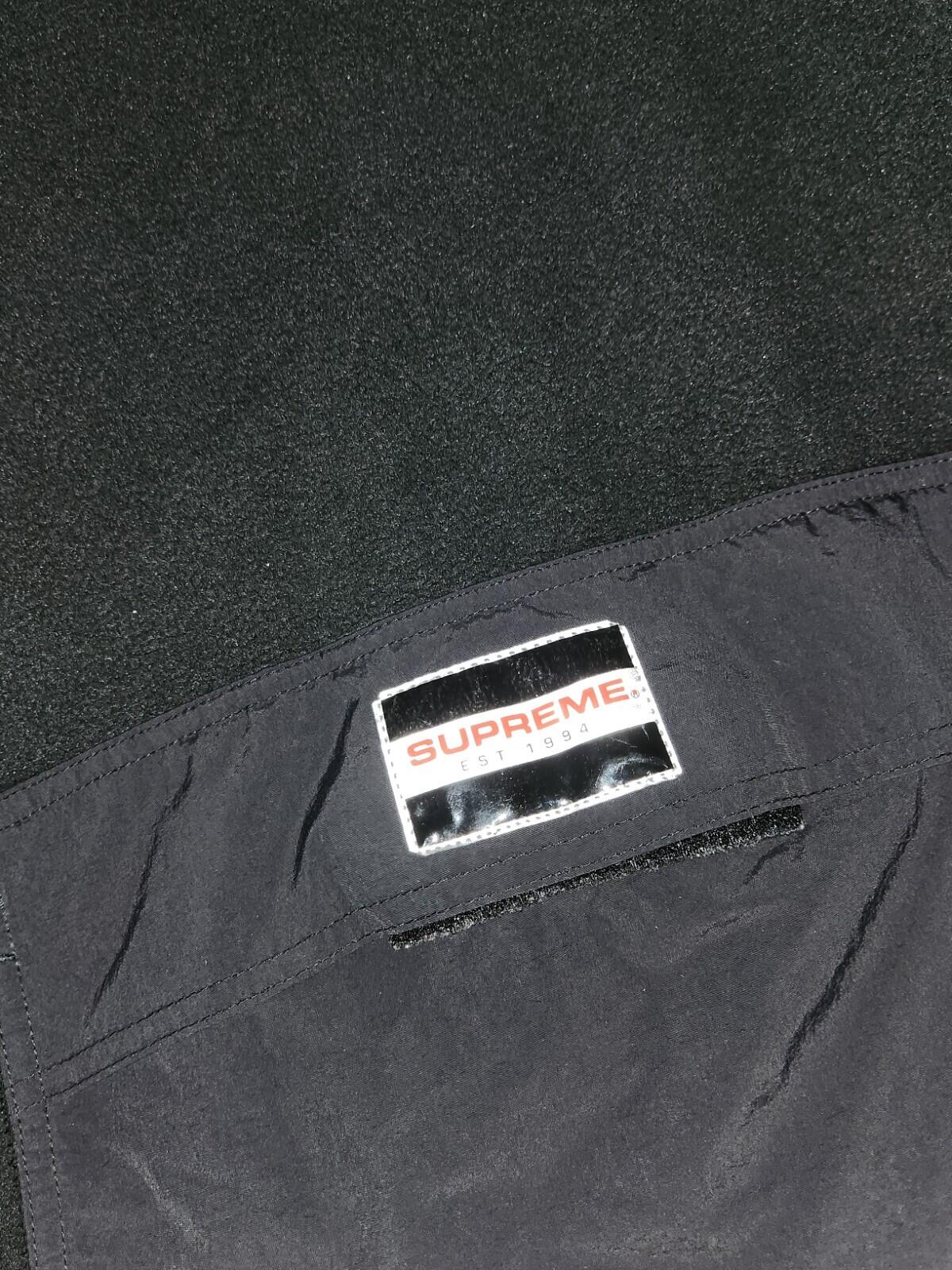 FW13 Supreme Fleece Pullover Hoodie Black Size M
