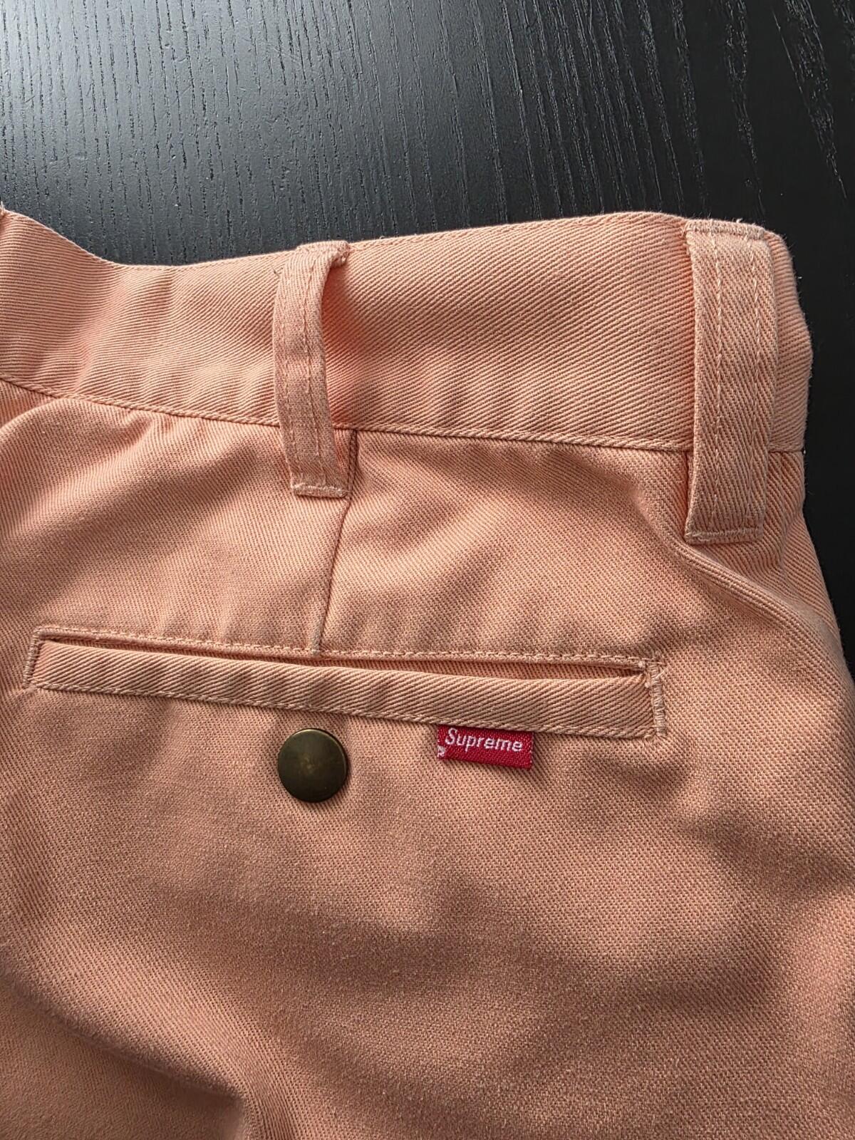 SS14 Supreme Work Pant Peach Size 32 W32 L32