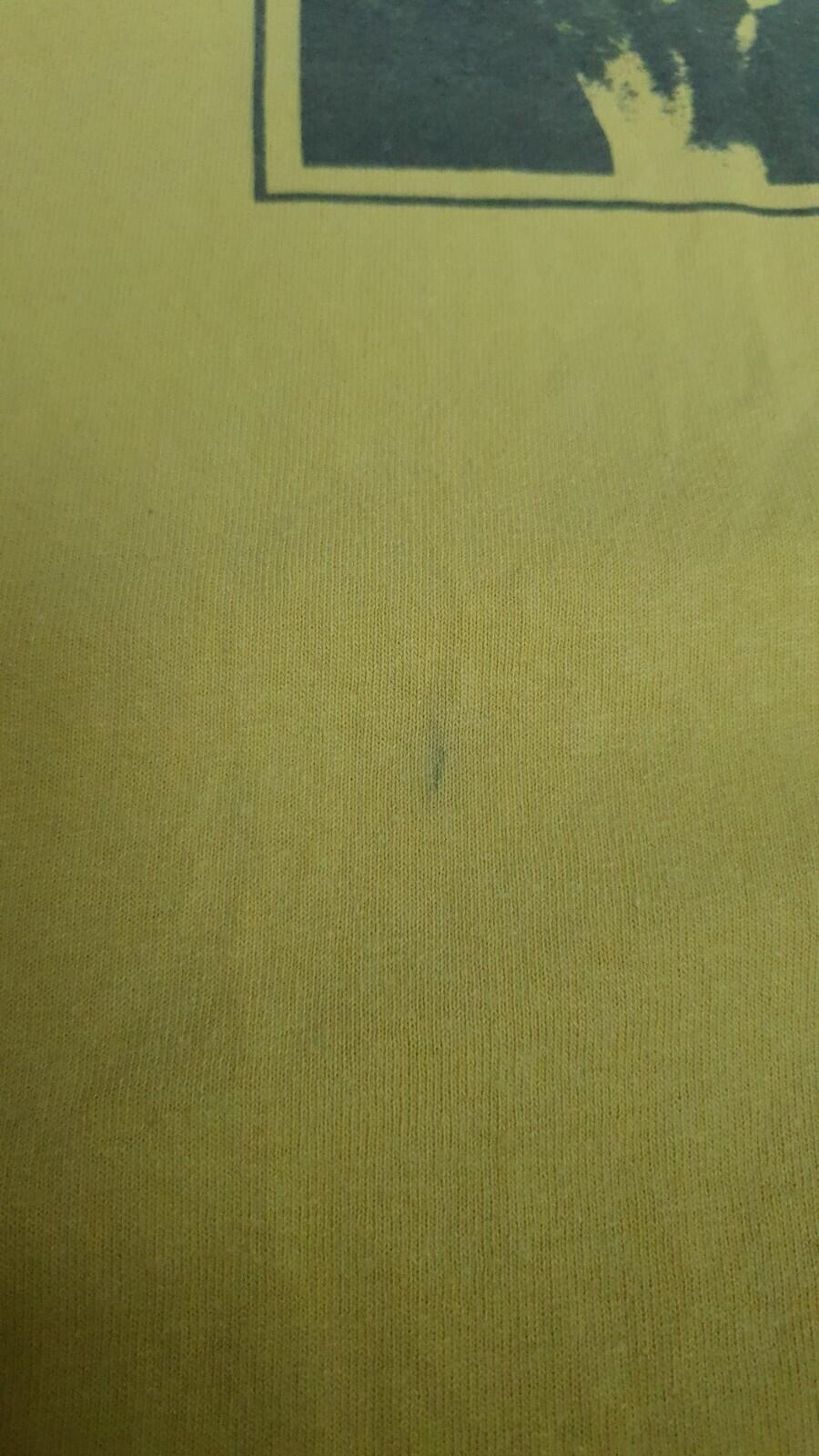 SS05 Supreme STAX Records Gun Tee Yellow Size M